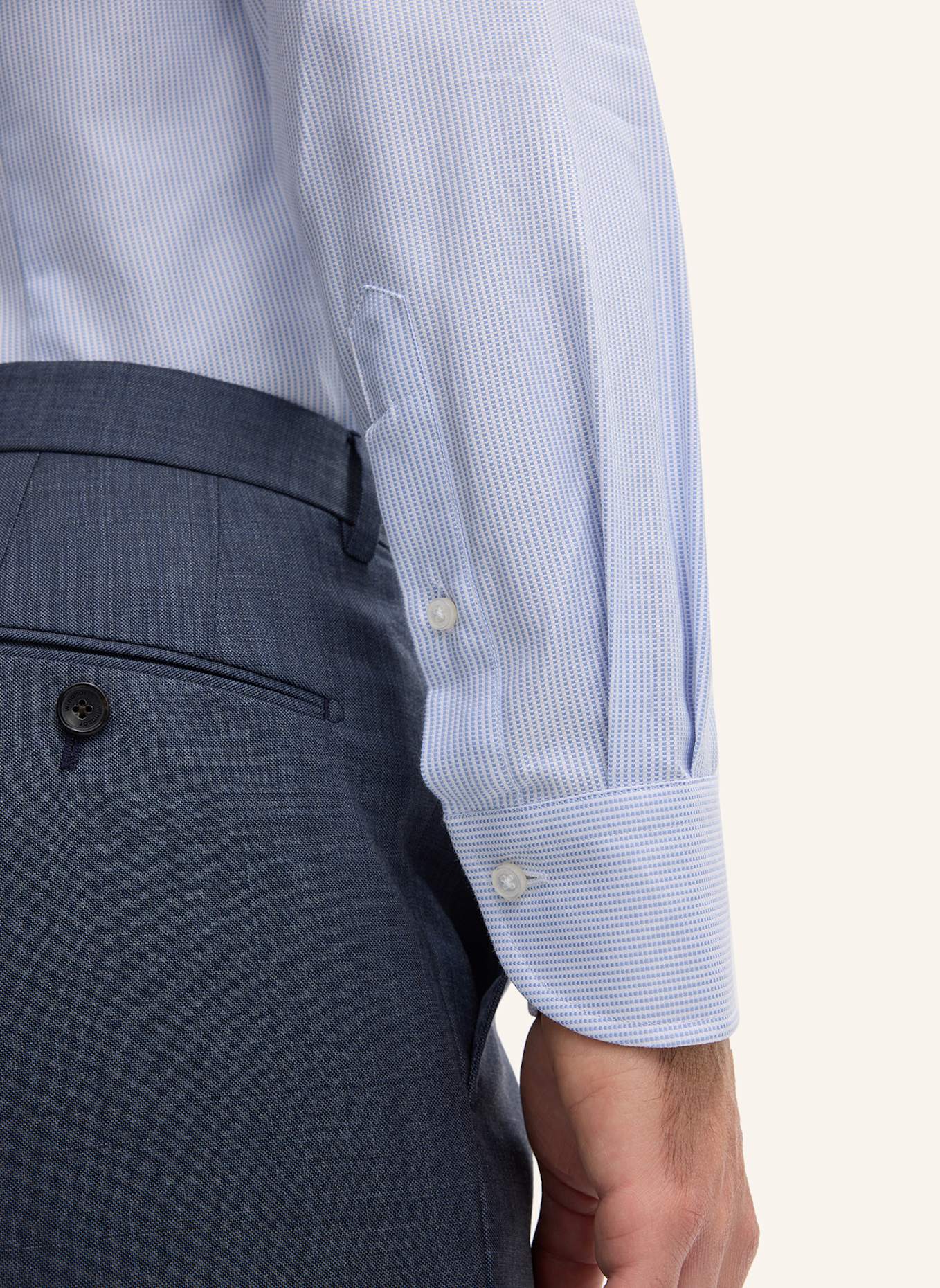 windsor. Hemd: HELLBLAU/ WEISS