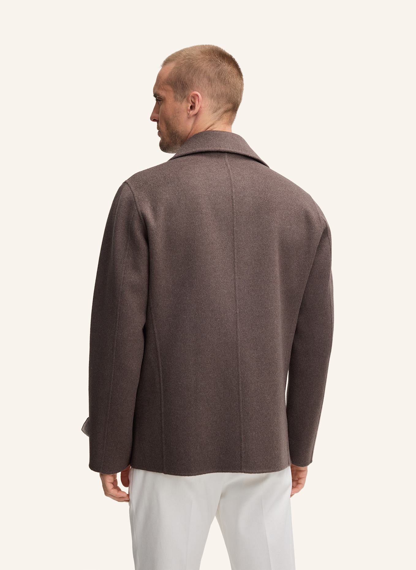 windsor. Caban-Jacke: BRAUN