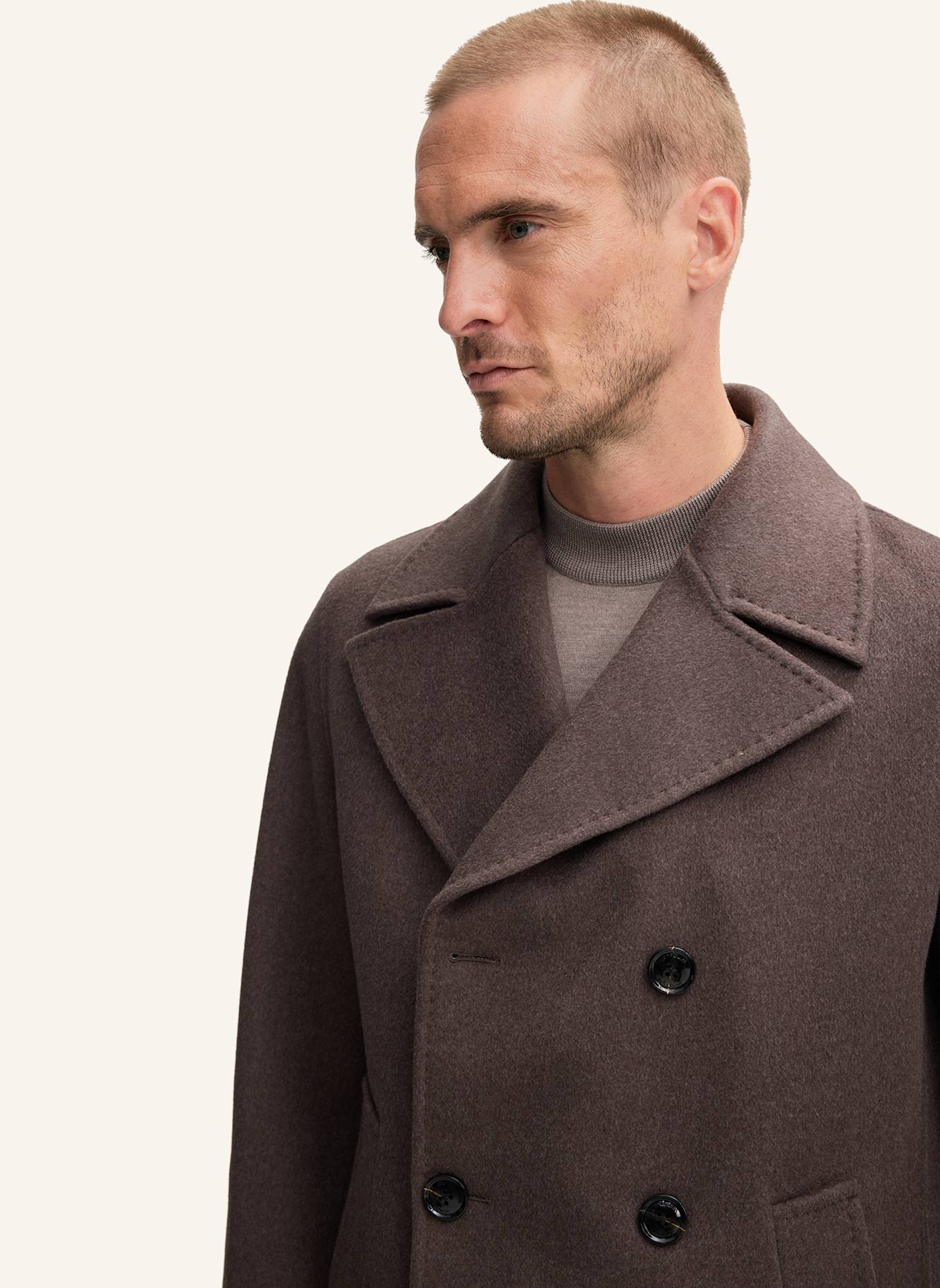 windsor. Caban-Jacke: BRAUN