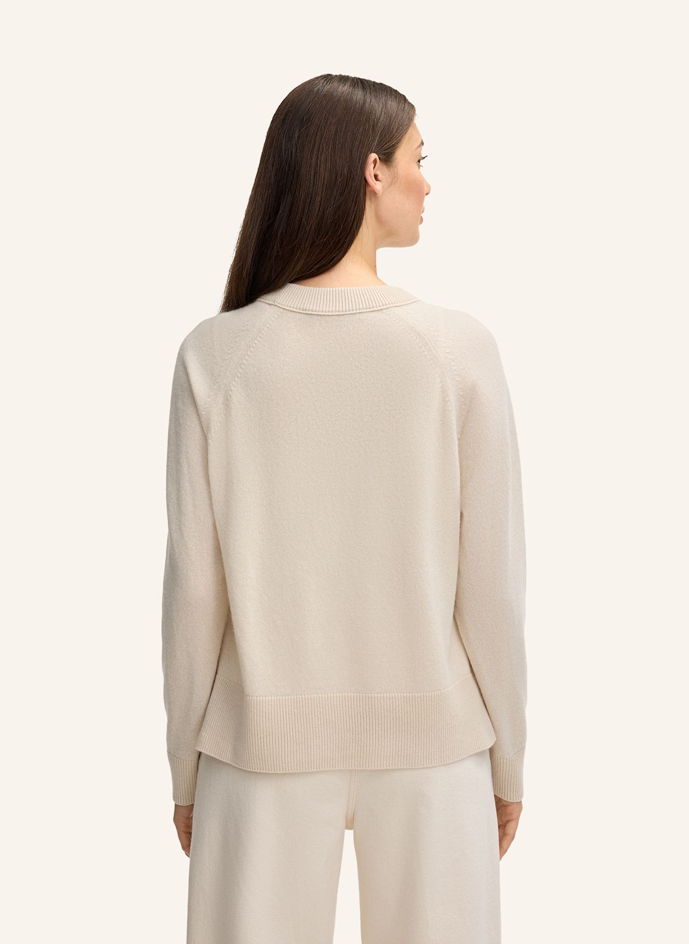 windsor. Cashmere-Pullover: BEIGE
