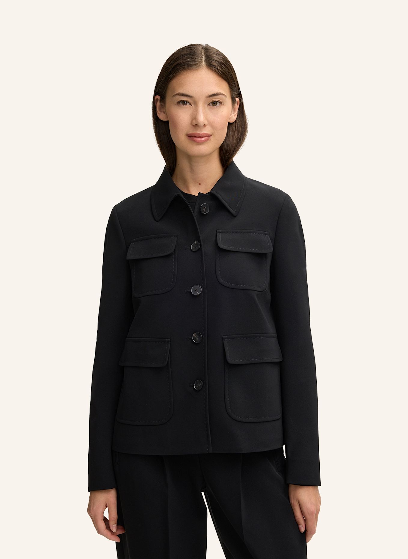windsor. Blazer-Jacke: SCHWARZ