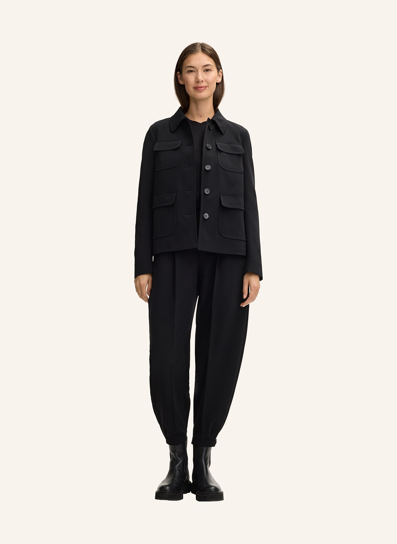 windsor. Blazer-Jacke: SCHWARZ