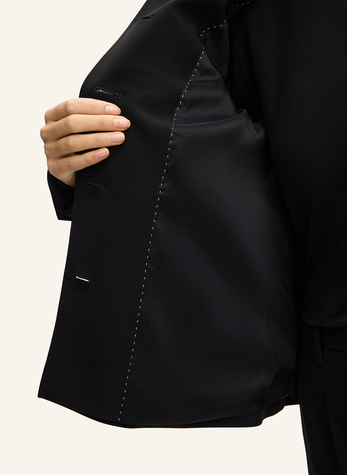 windsor. Blazer-Jacke: SCHWARZ