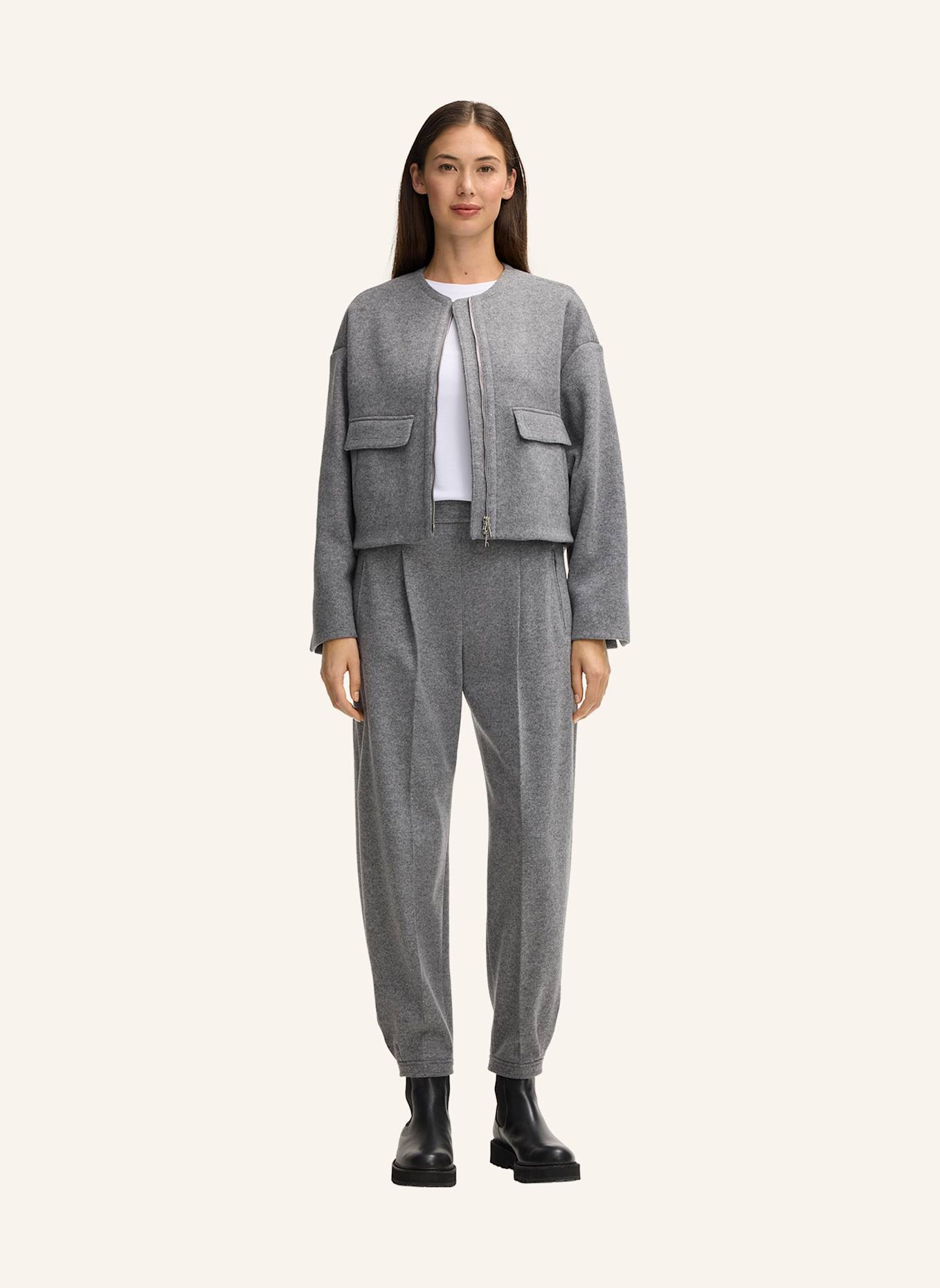 windsor. Jacke: GRAU