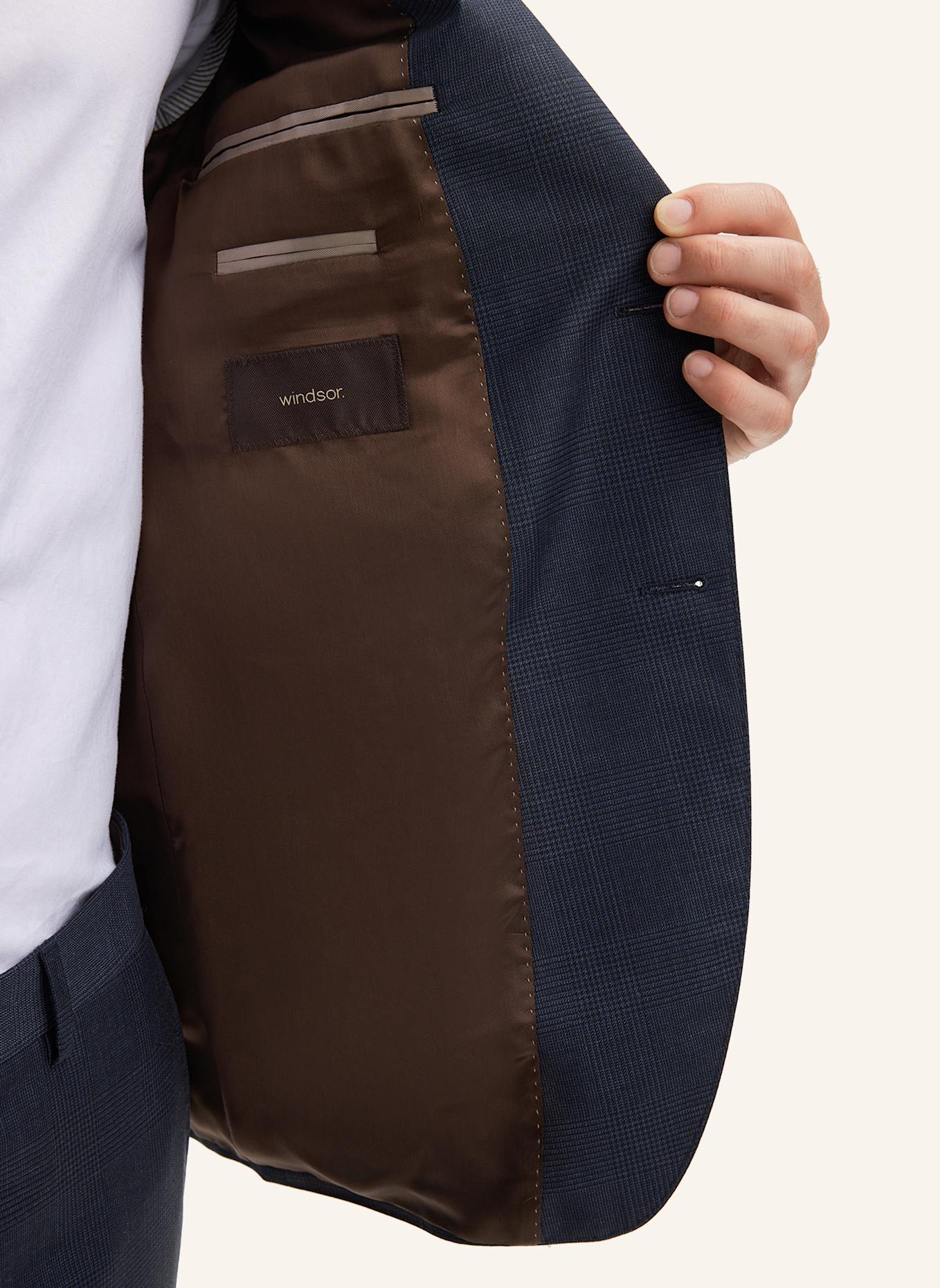 windsor. Anzug Regular Fit: DUNKELBLAU