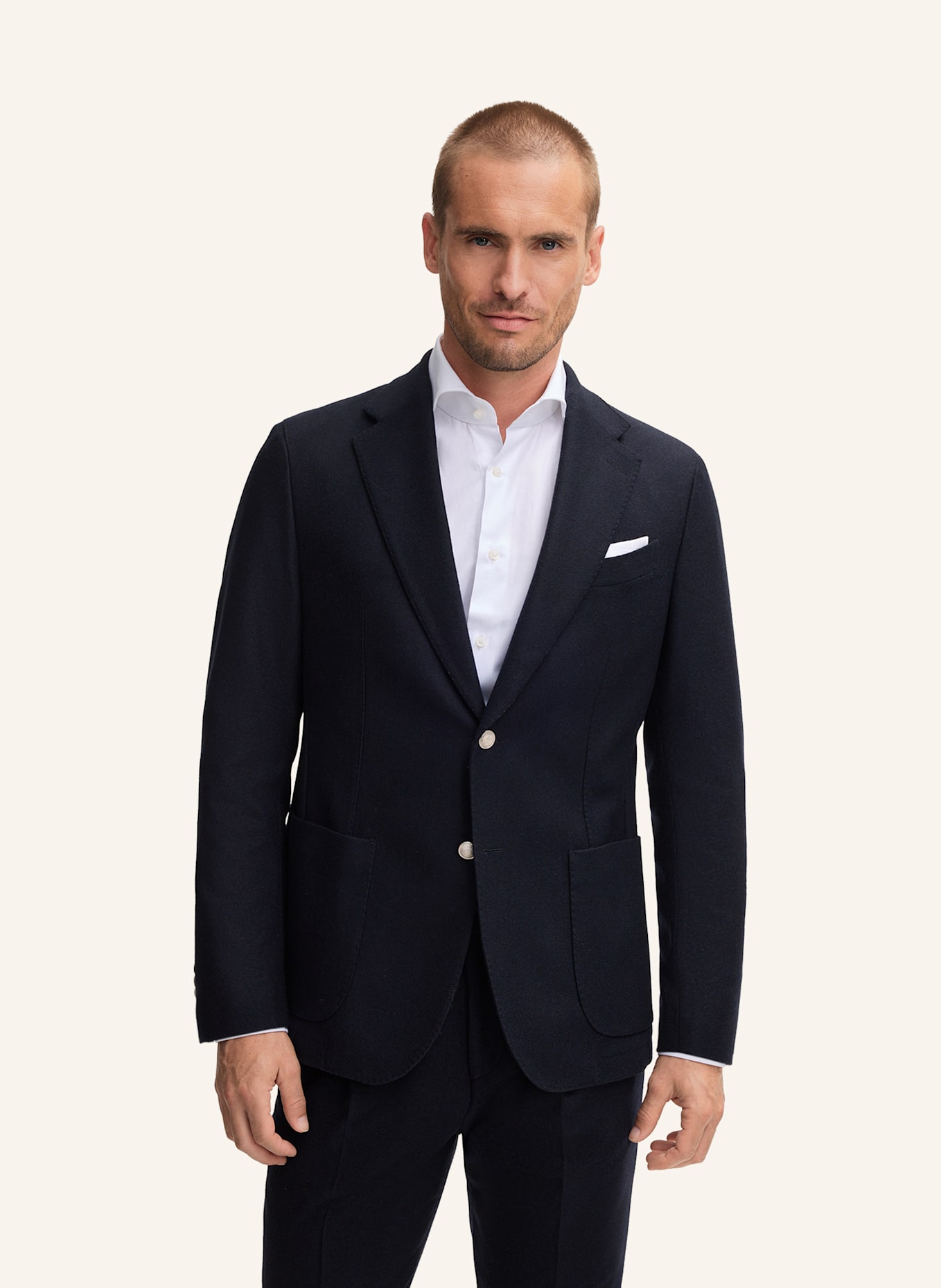 windsor. Sakko Shaped Fit: DUNKELBLAU