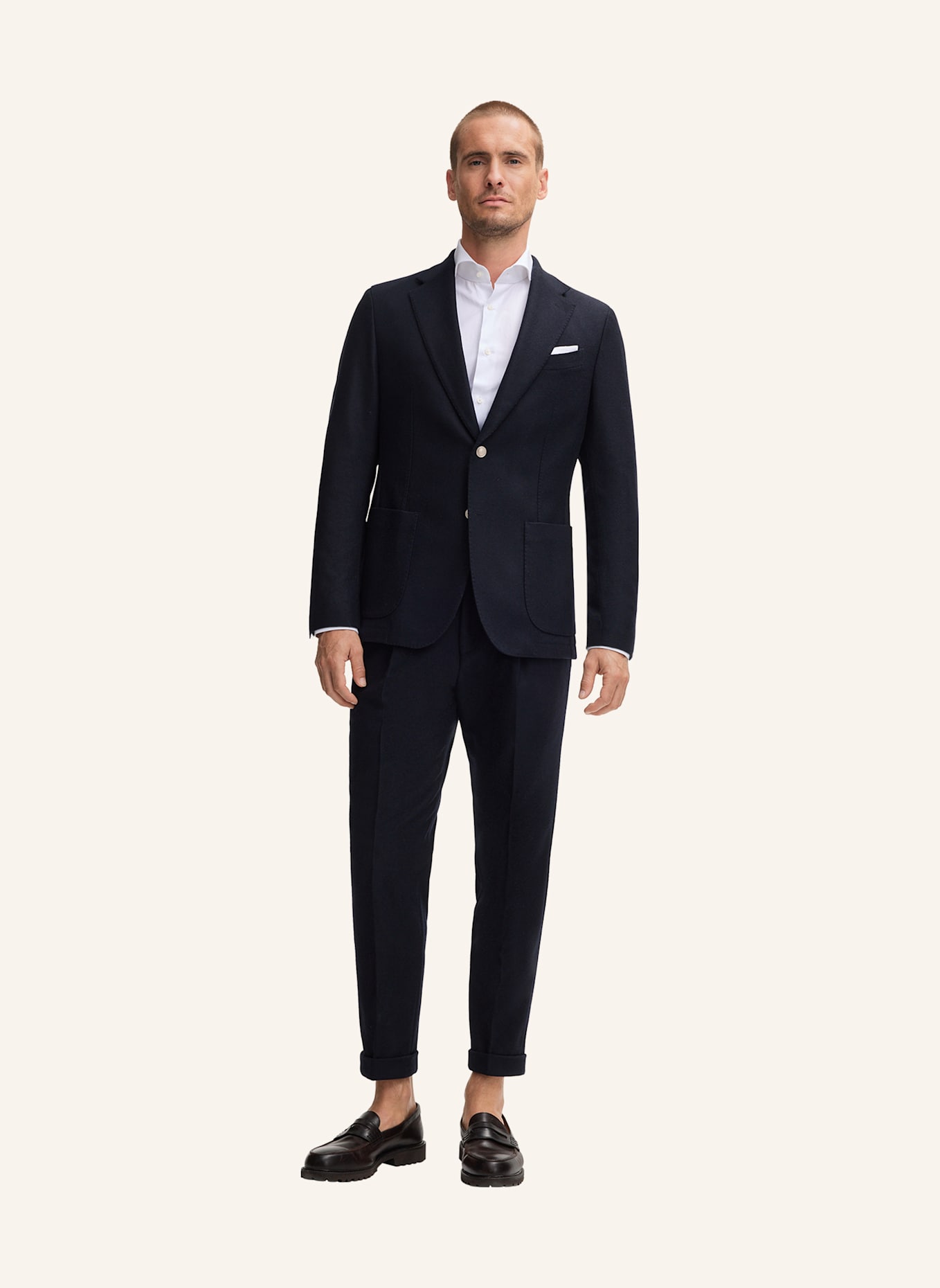 windsor. Sakko Shaped Fit: DUNKELBLAU