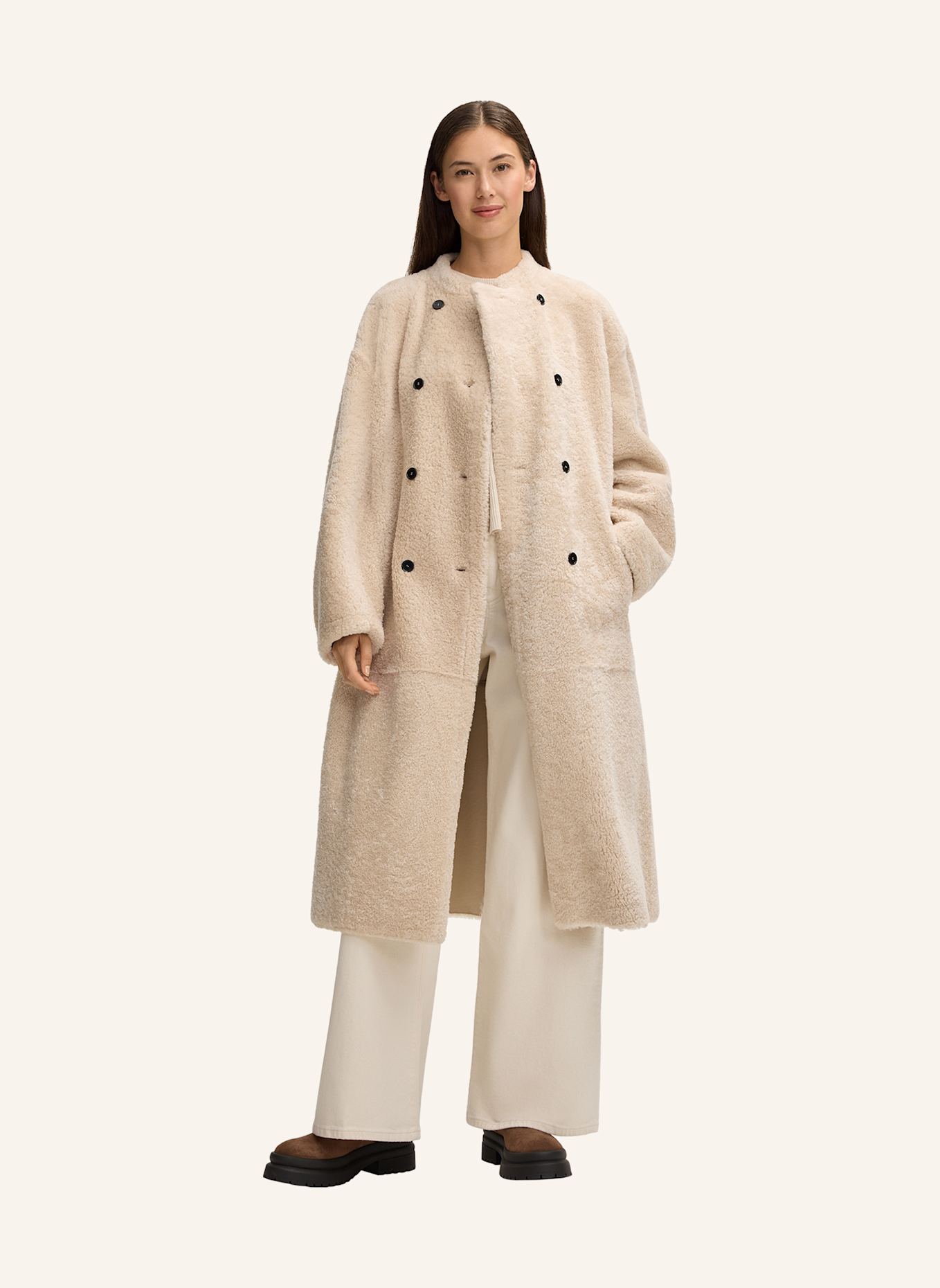 windsor. Ledermantel: BEIGE