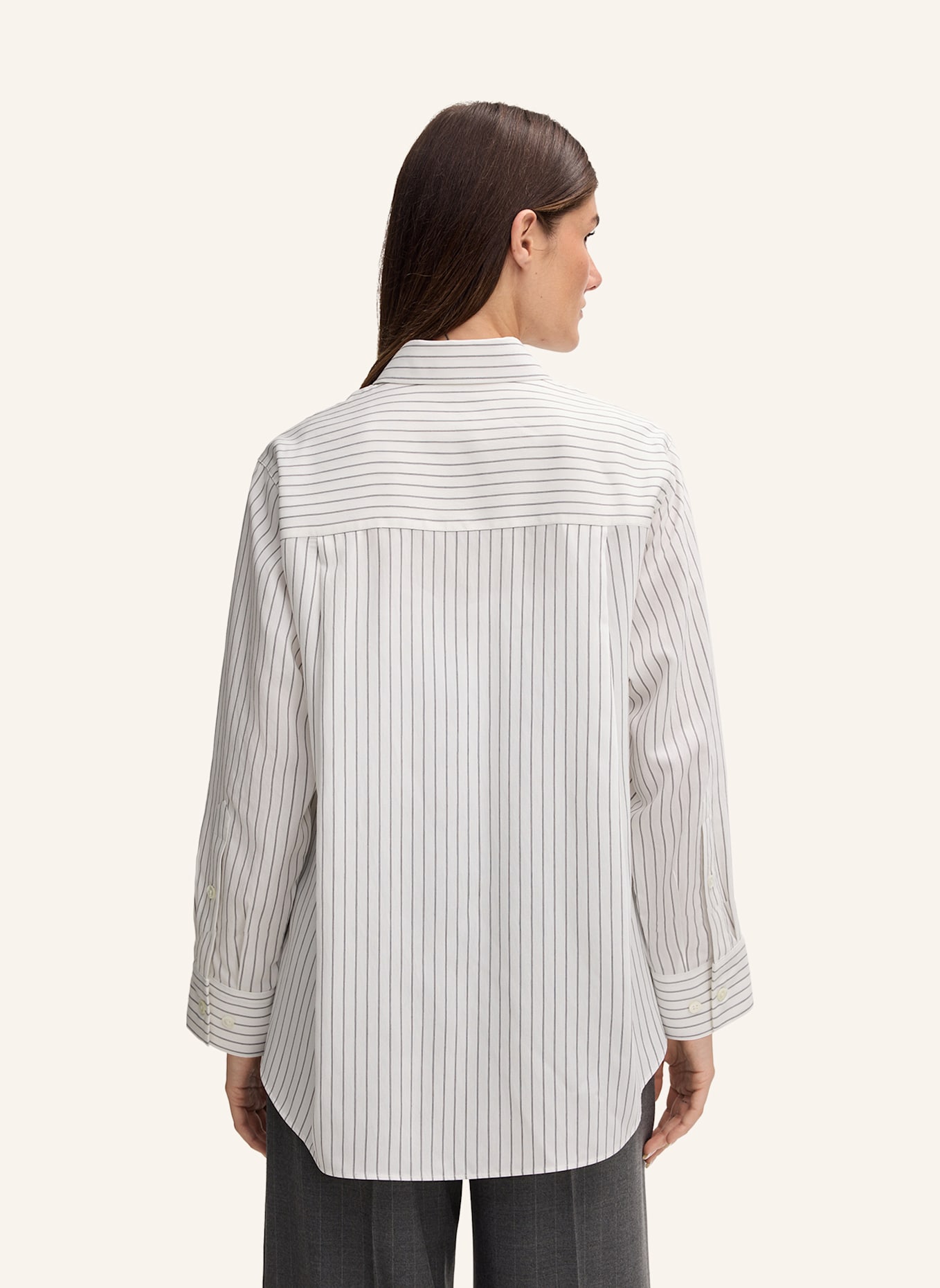 windsor. Hemdbluse: GRAU/ BEIGE