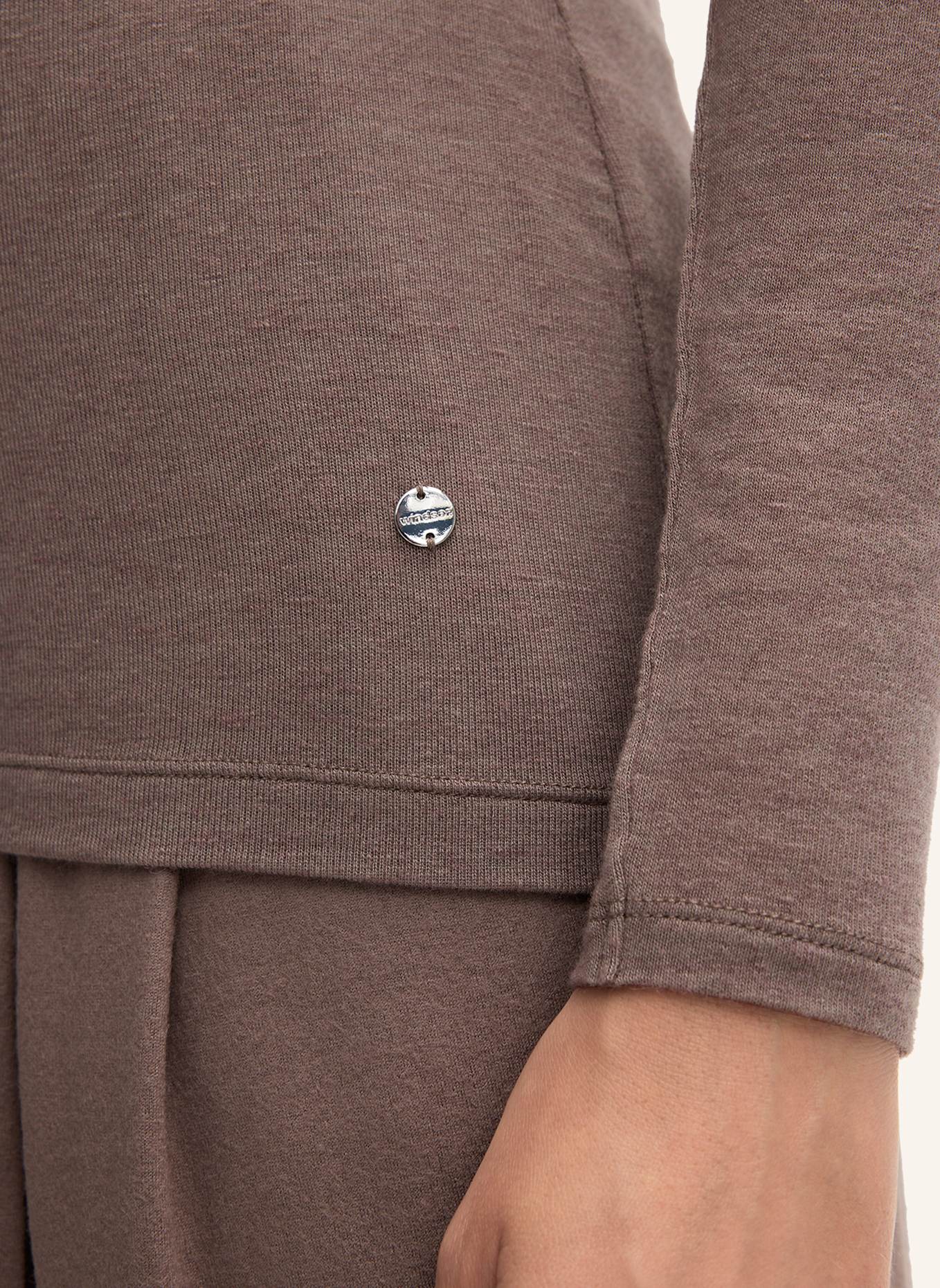 windsor. Rollkragenshirt: BRAUN