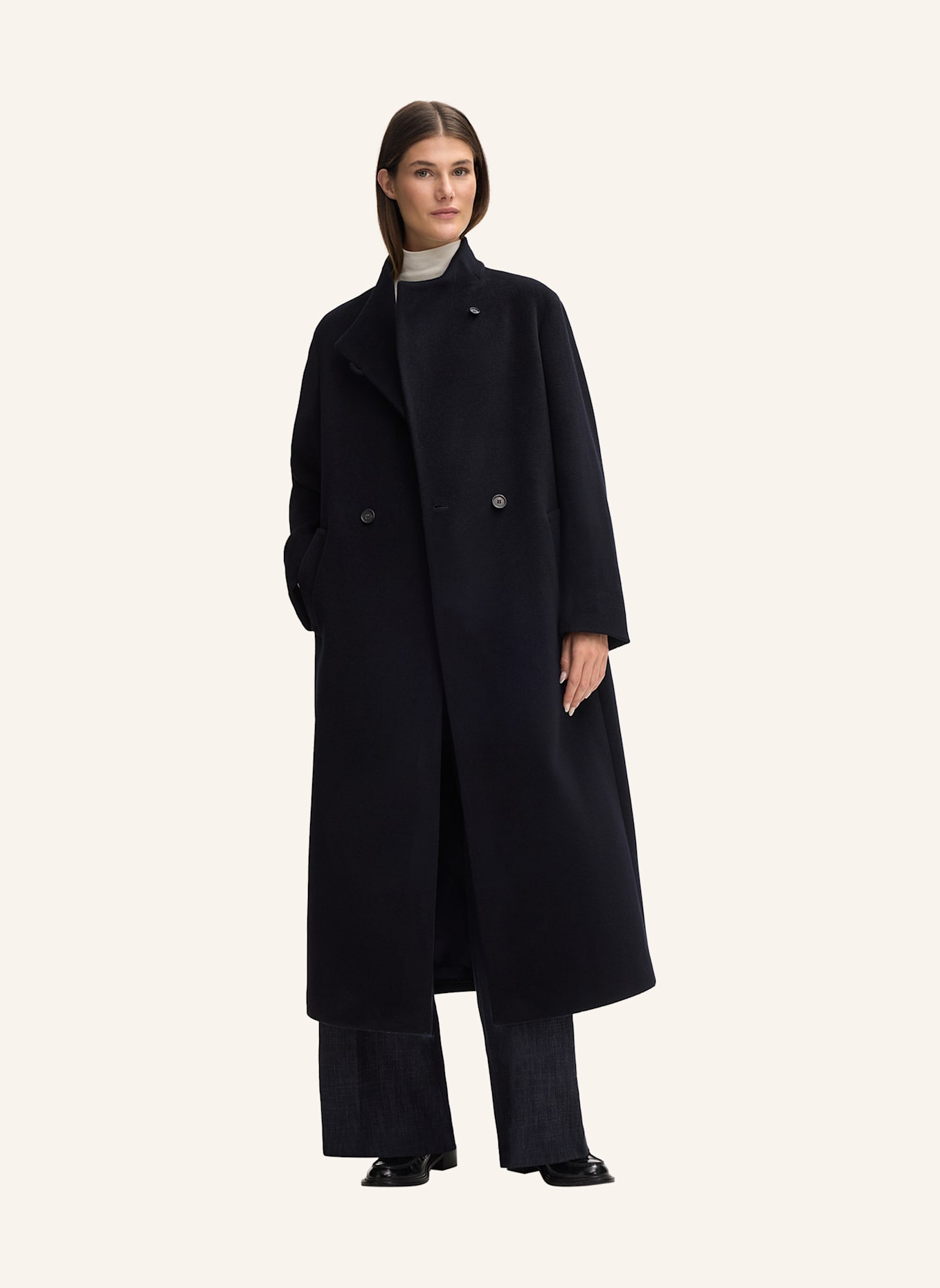 windsor. Mantel: DUNKELBLAU