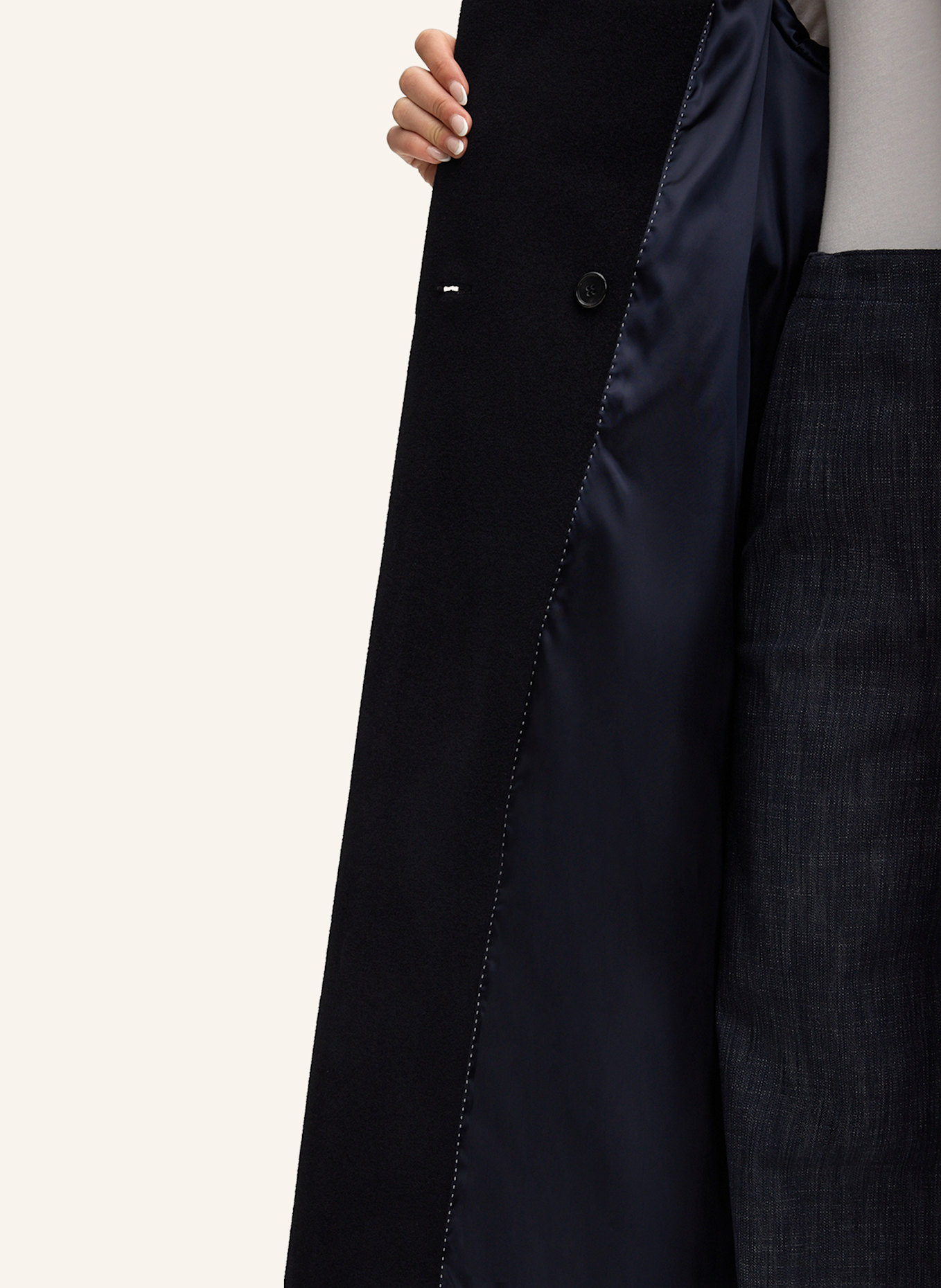 windsor. Mantel: DUNKELBLAU