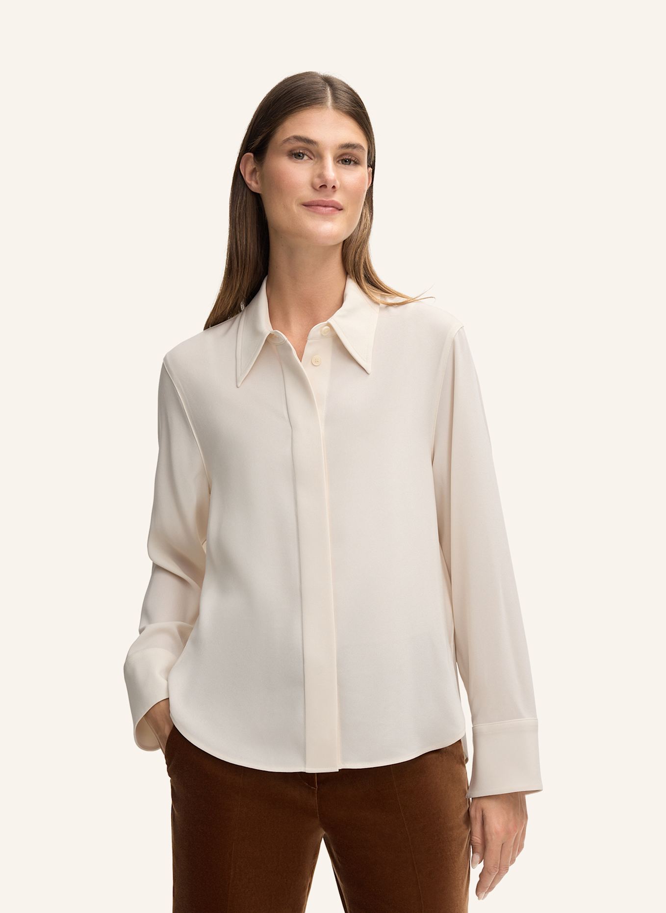 windsor. Hemdbluse: CREME