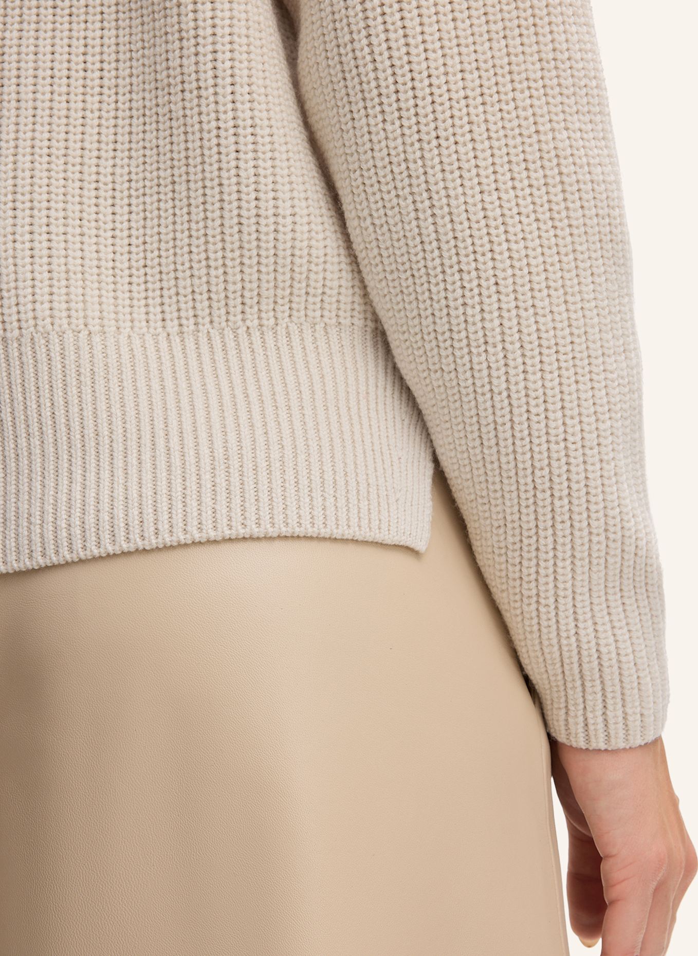 windsor. Pullover aus Merinowolle: BEIGE