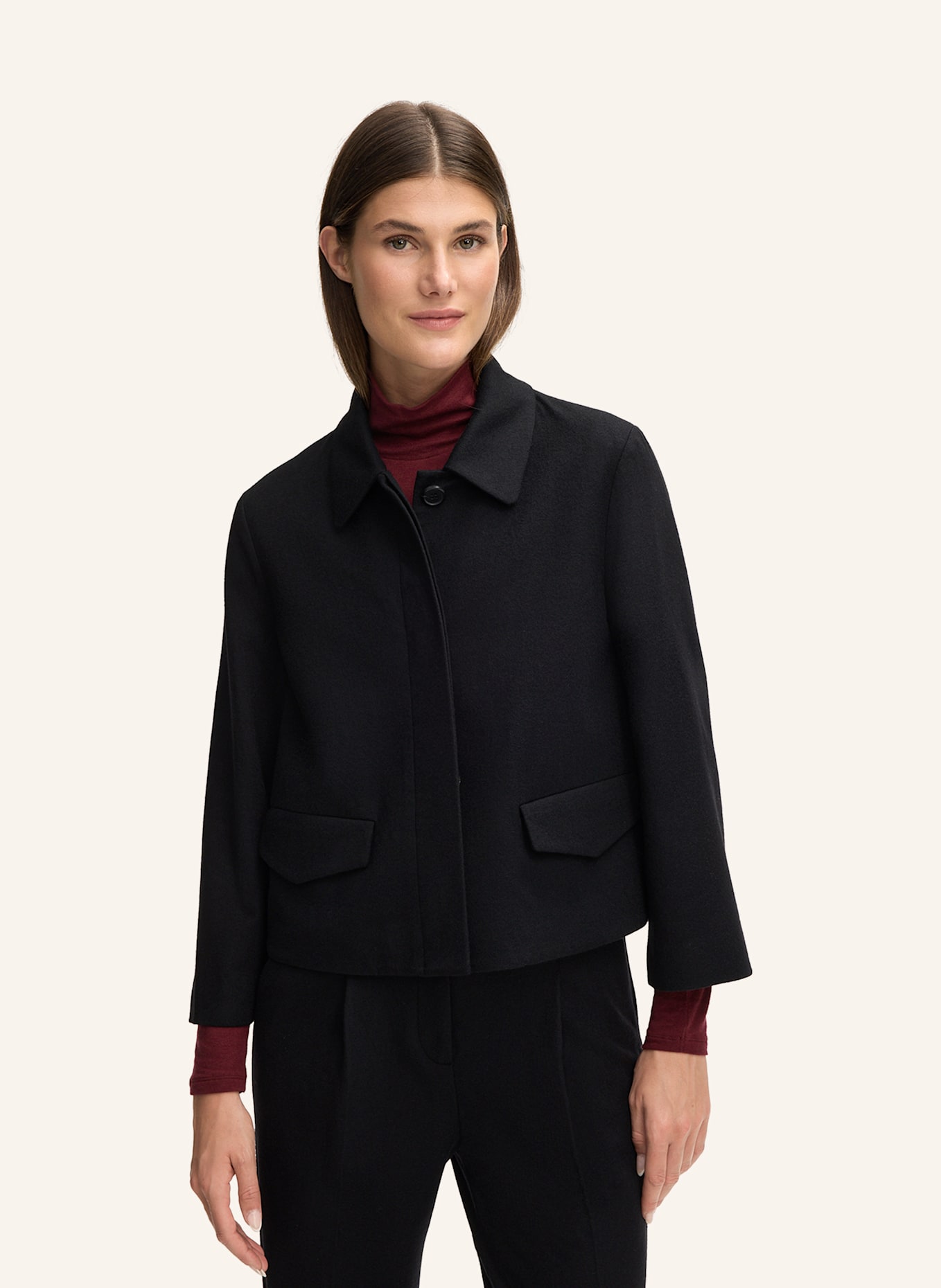windsor. Blazer-Jacke: SCHWARZ