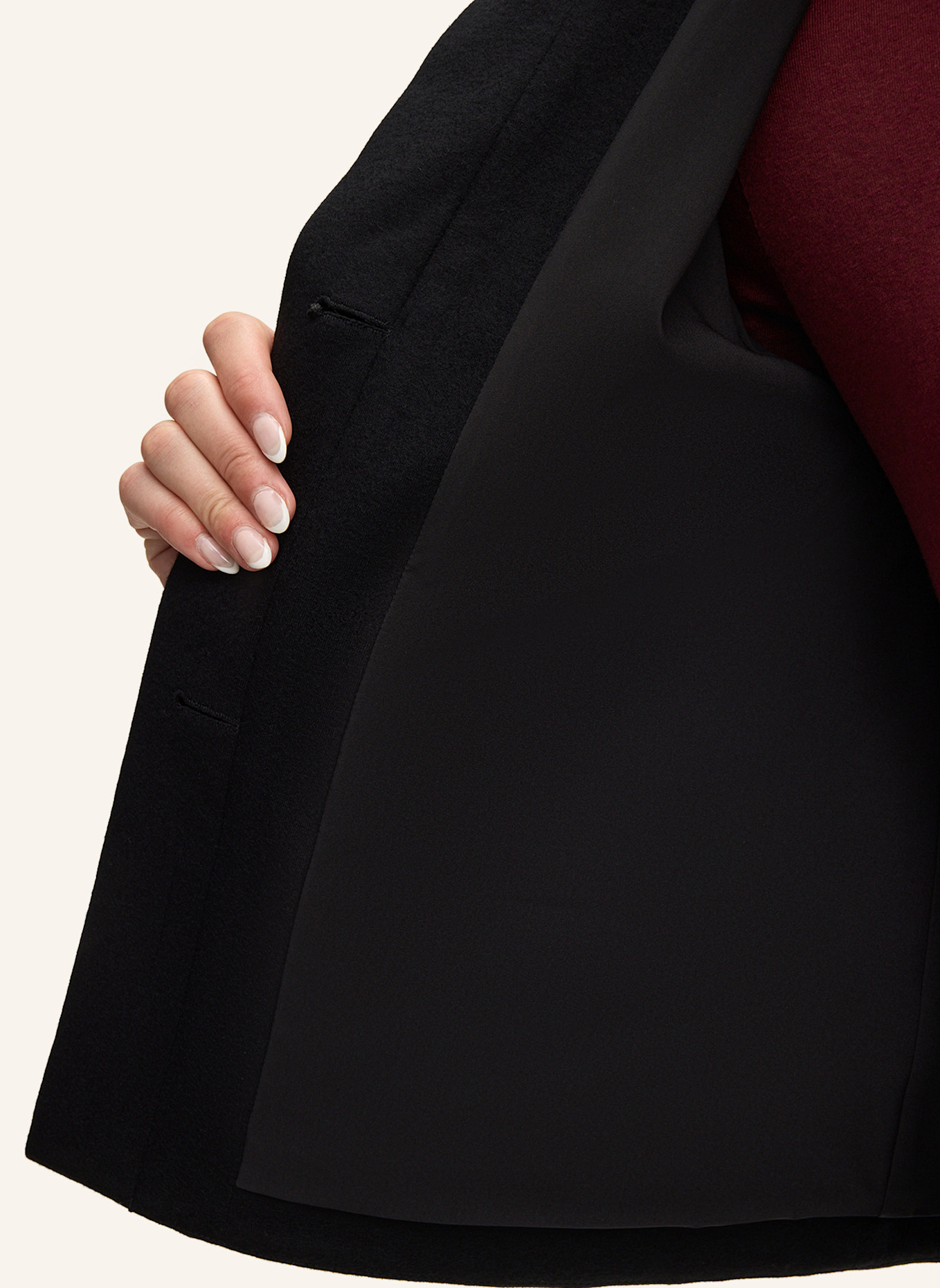 windsor. Blazer-Jacke: SCHWARZ