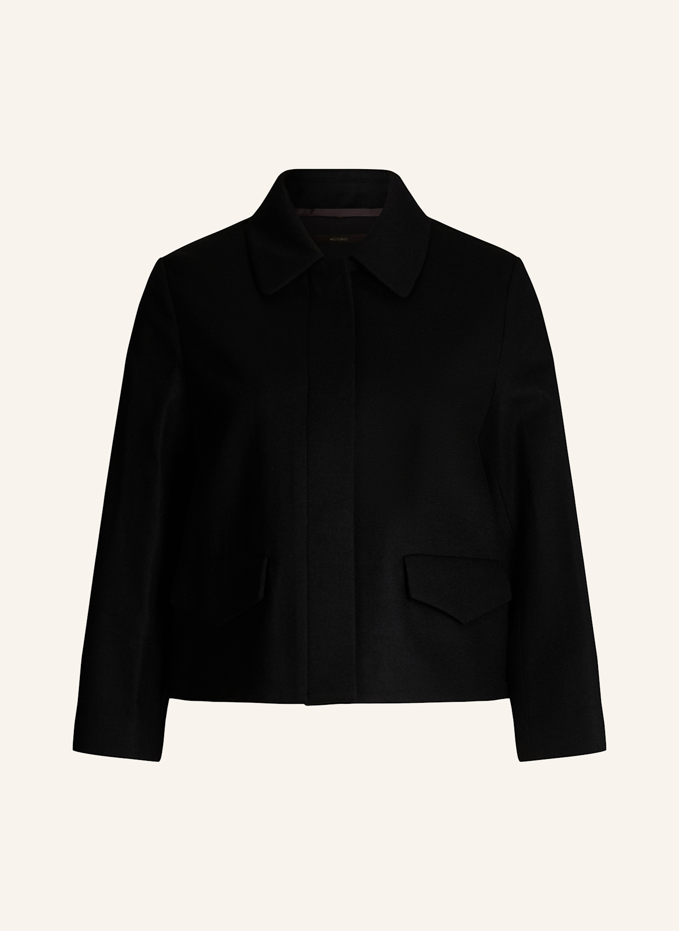 windsor. Blazer-Jacke: SCHWARZ