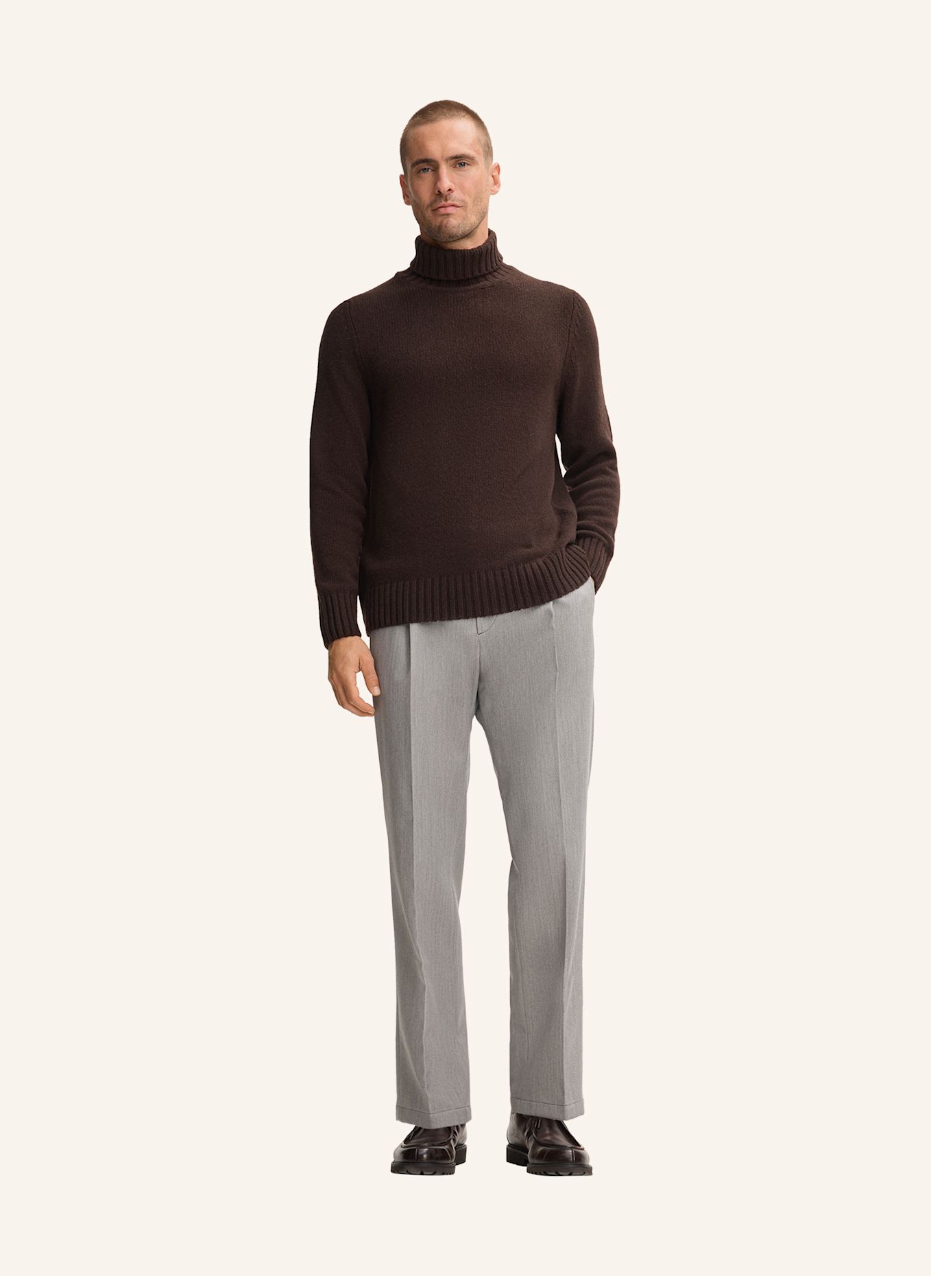 windsor. Hose FASO Modern Fit: GRAU
