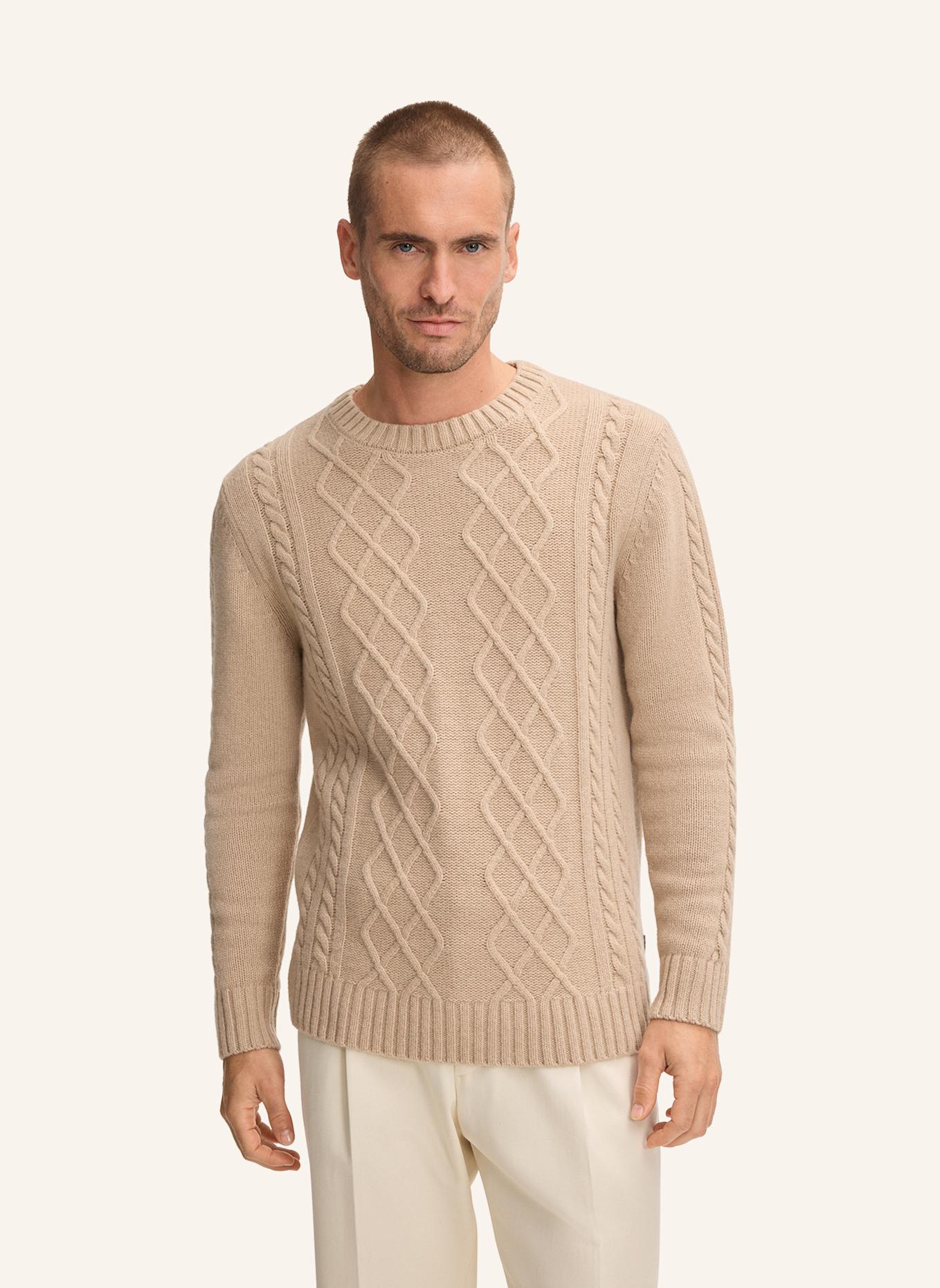 windsor. Strickpullover: BEIGE