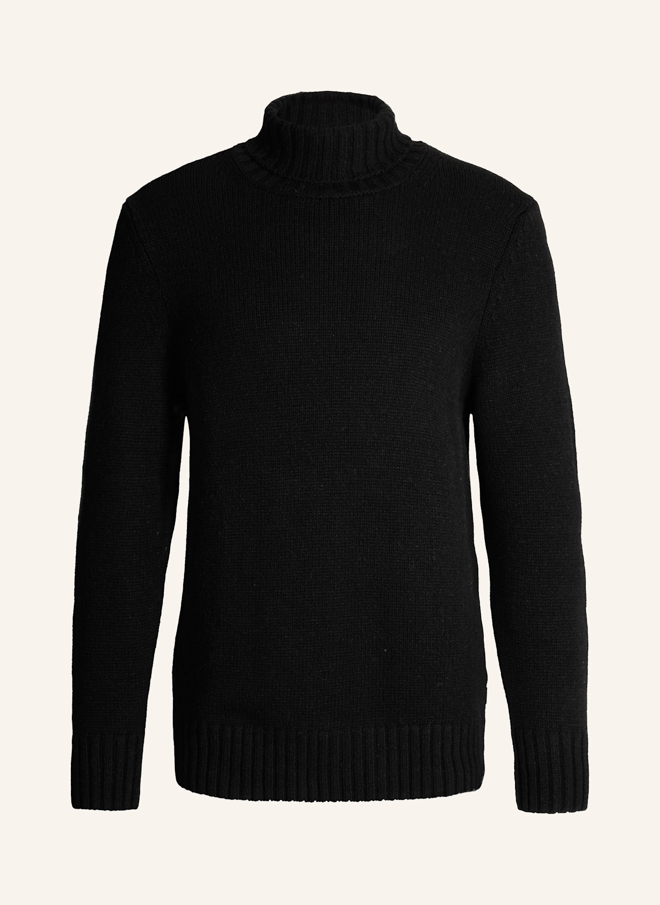 windsor. Cashmere-Rollkragenpullover ECOSIO: SCHWARZ