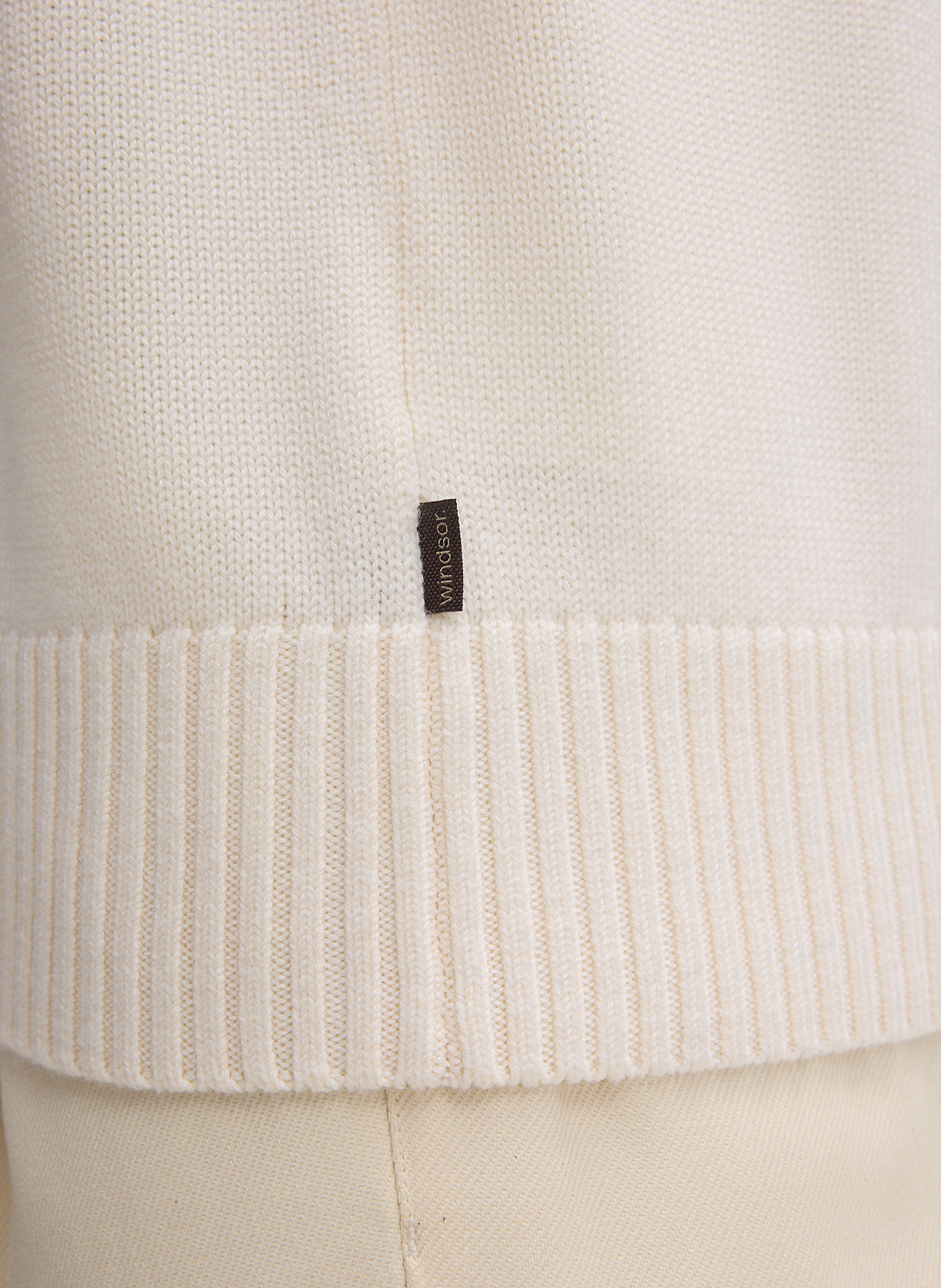 windsor. Rollkragenpullover RAMIRO: WEISS