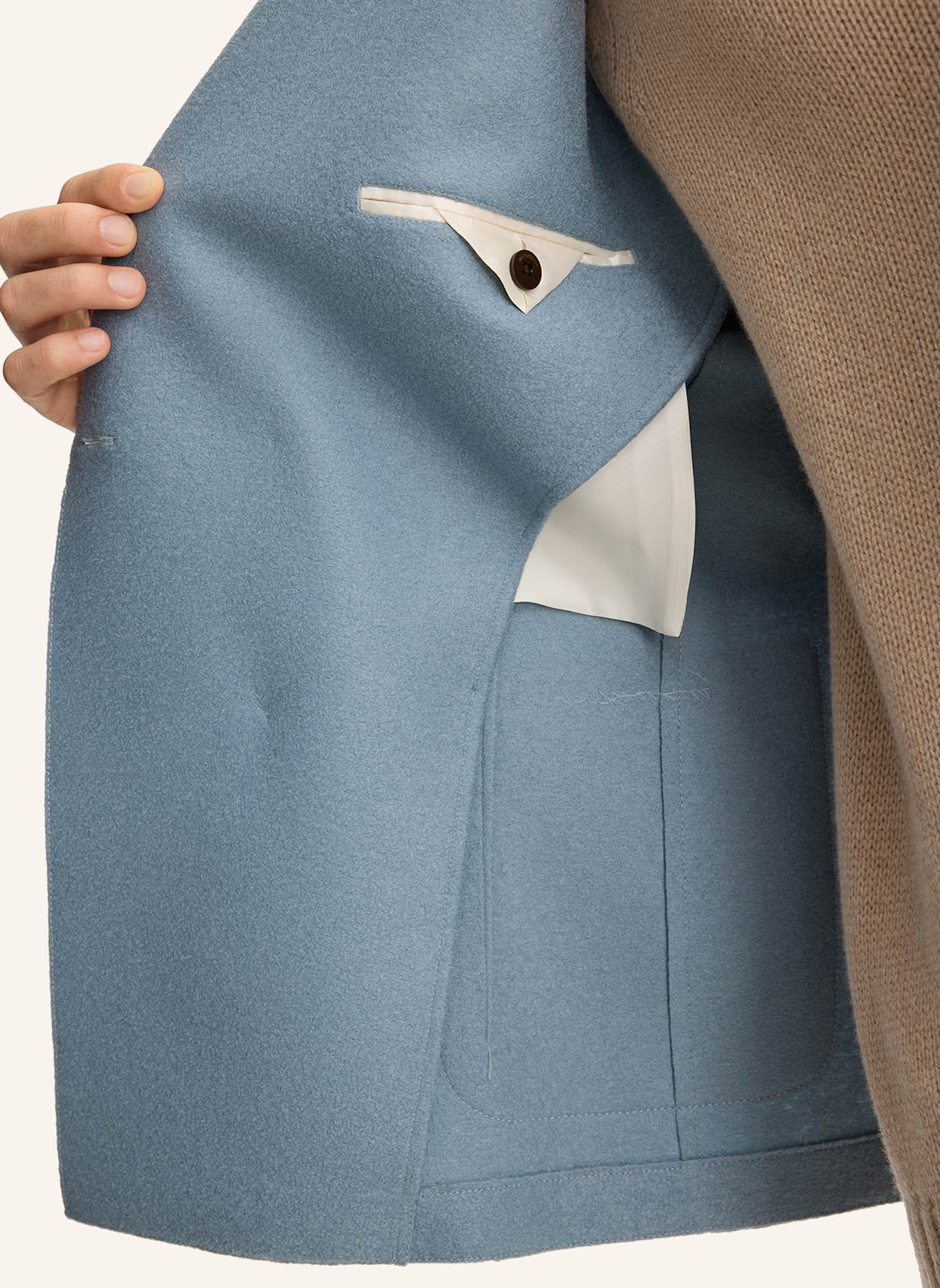 windsor. Sakko Shaped Fit: HELLBLAU