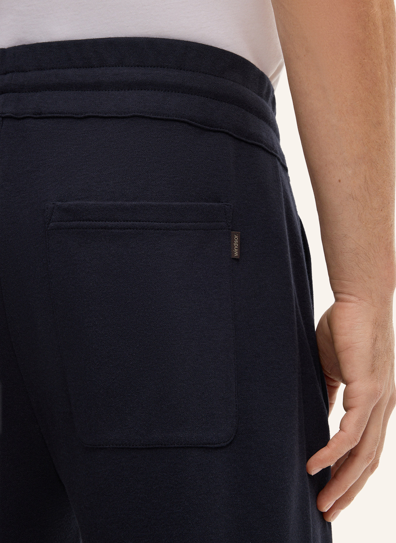 windsor. Joggpants Regular Fit: DUNKELBLAU