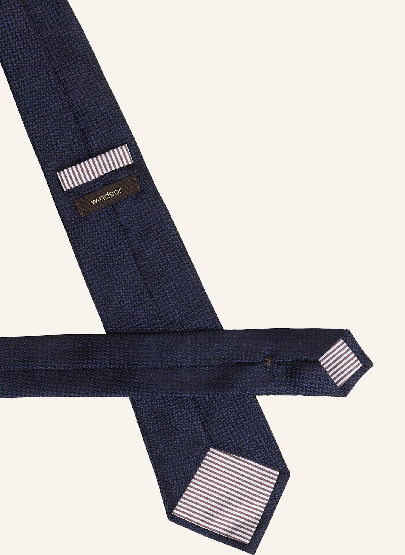 windsor. Krawatte: BLAU