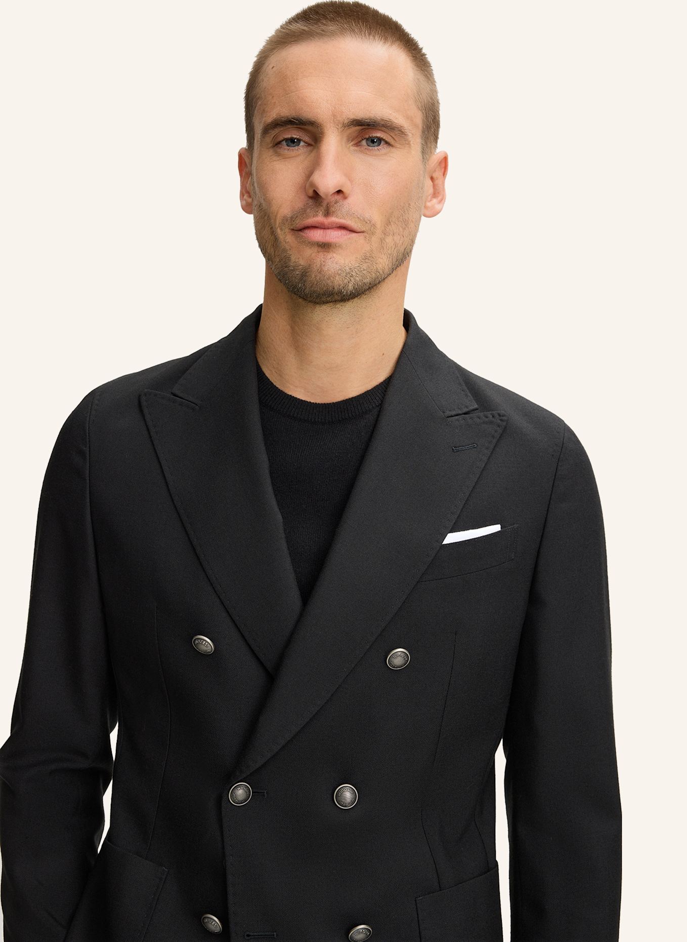 windsor. Sakko: SCHWARZ