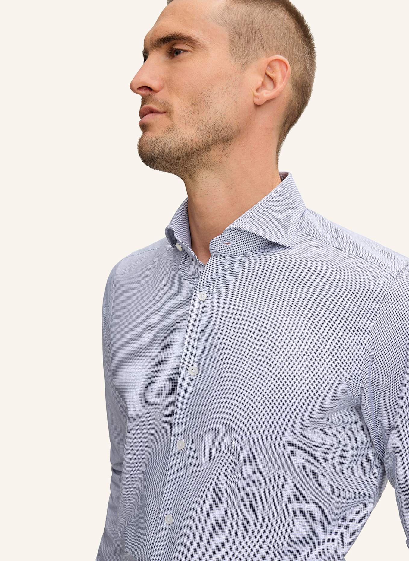 windsor. Hemd: BLAU/ WEISS