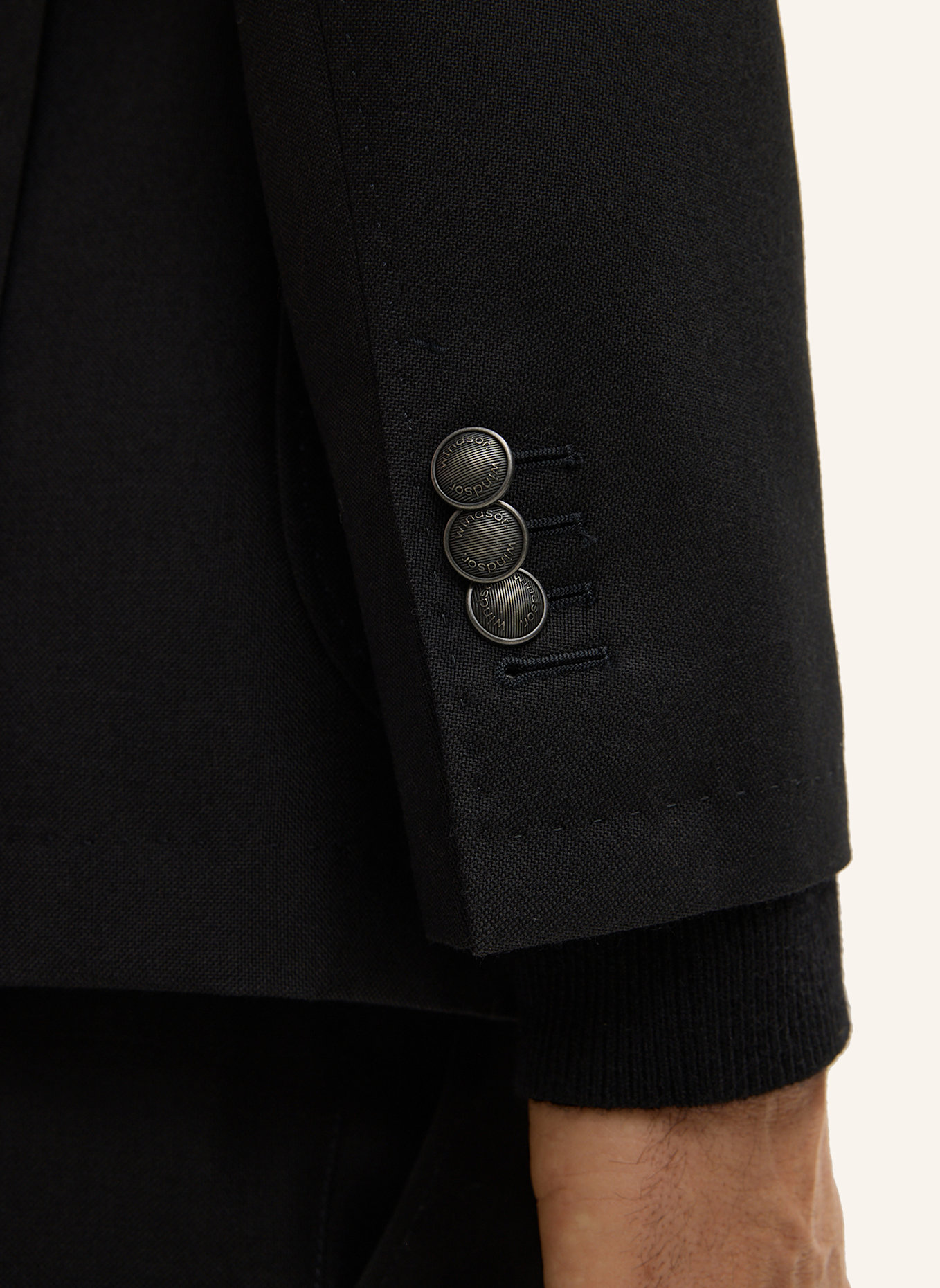 windsor. Sakko: SCHWARZ