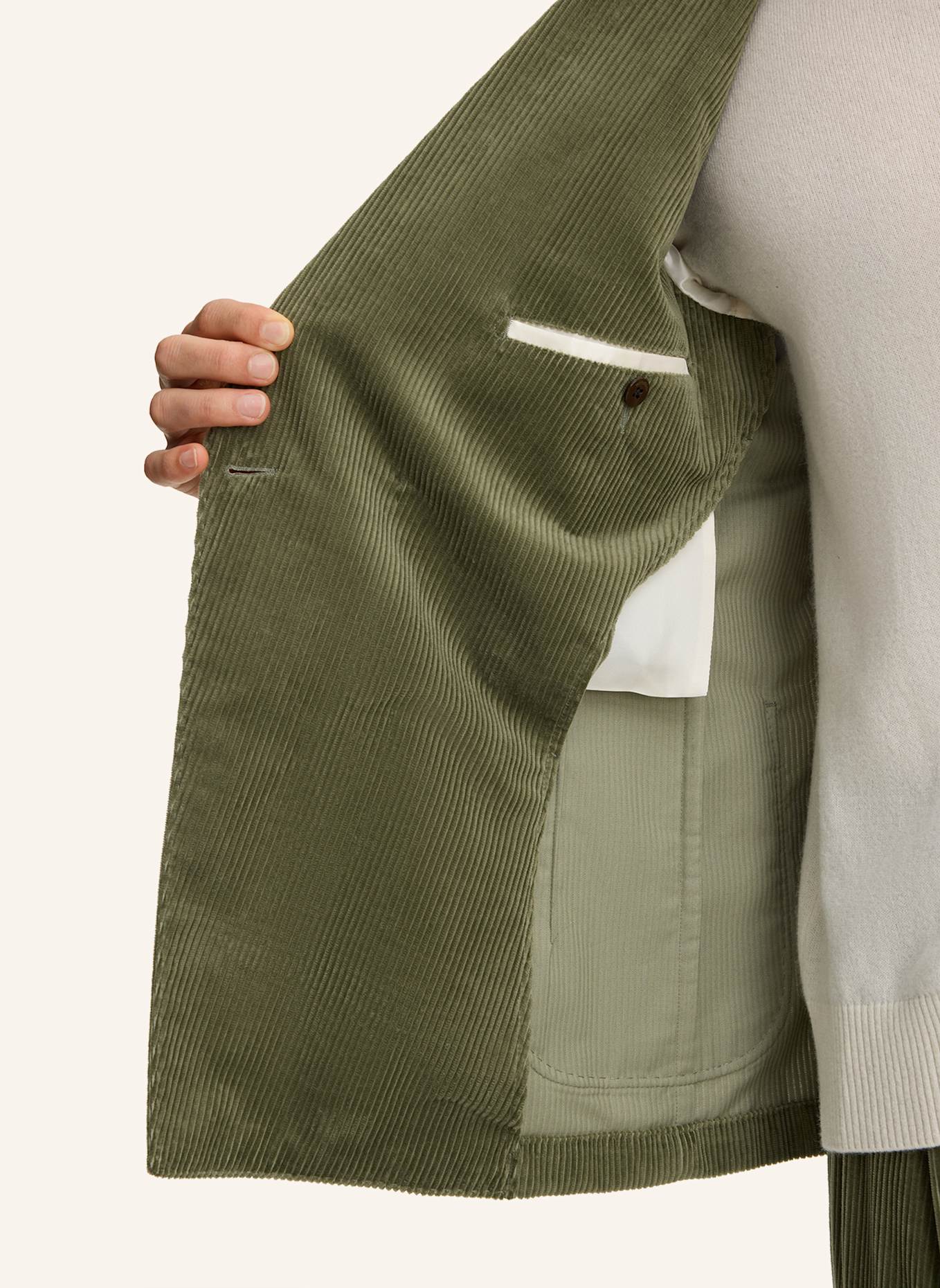 windsor. Sakko Shaped Fit: GRÜN