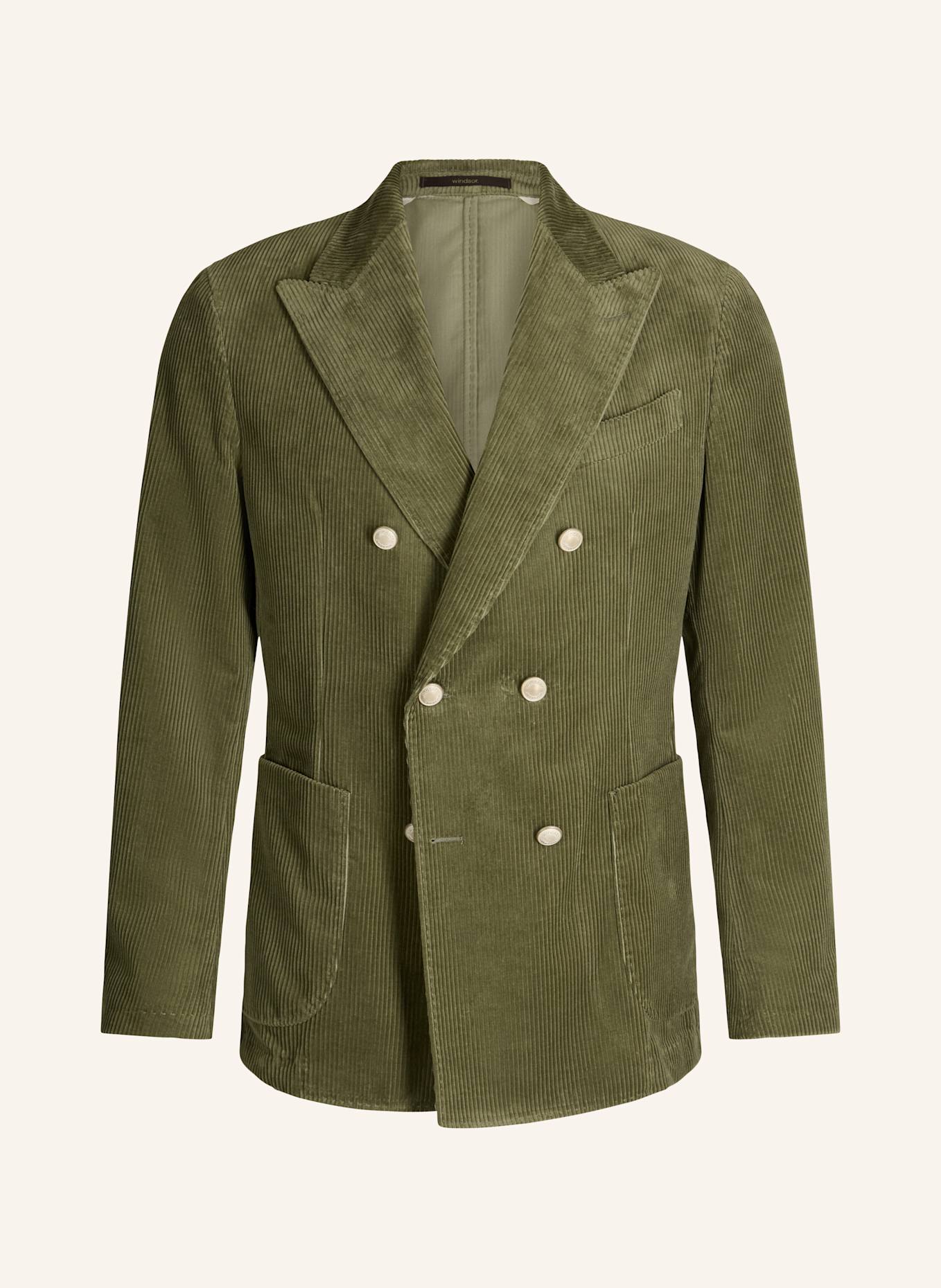 windsor. Sakko Shaped Fit: GRÜN