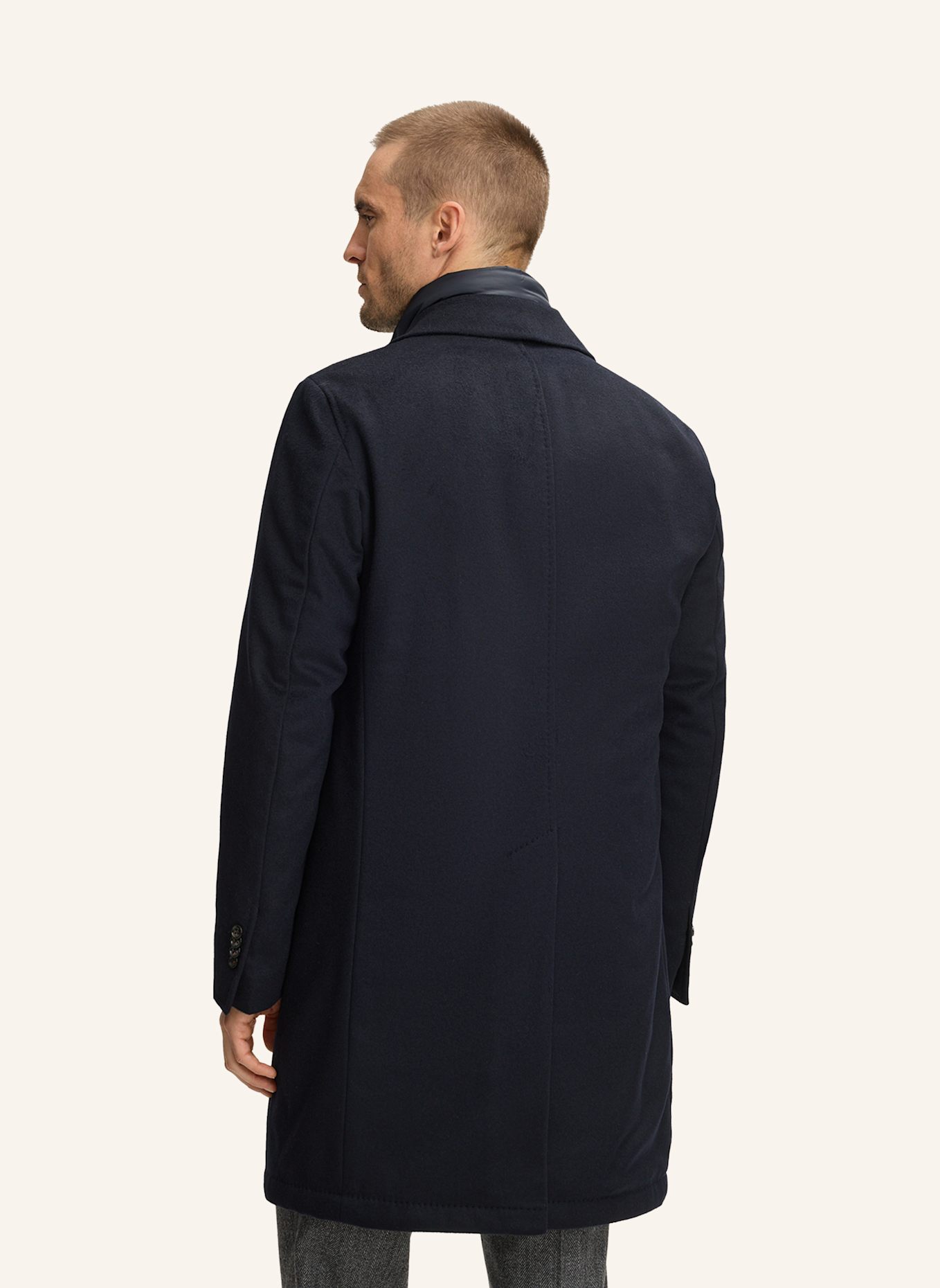 windsor. Mantel: DUNKELBLAU