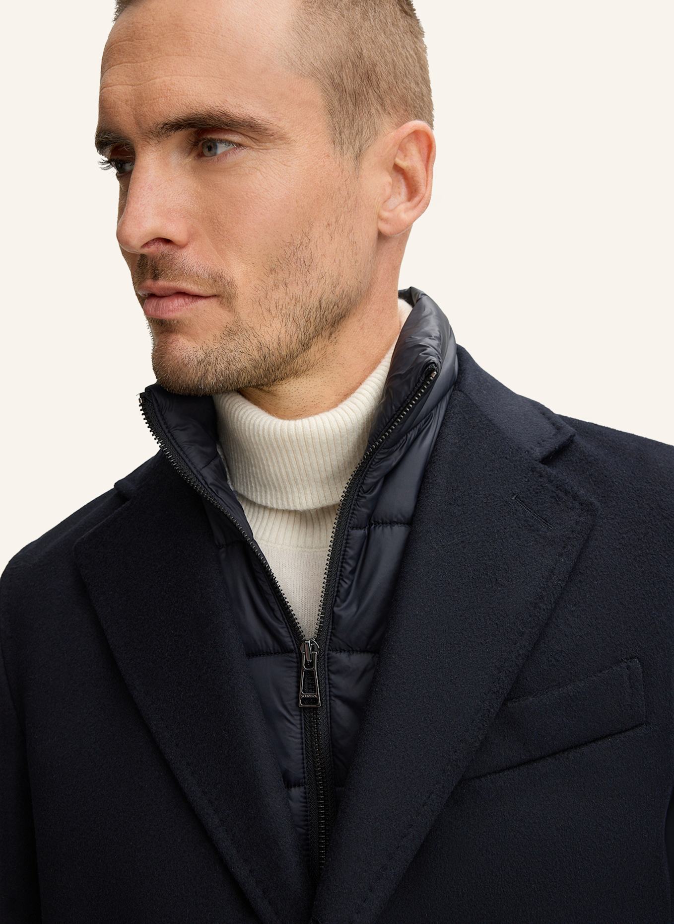 windsor. Mantel: DUNKELBLAU