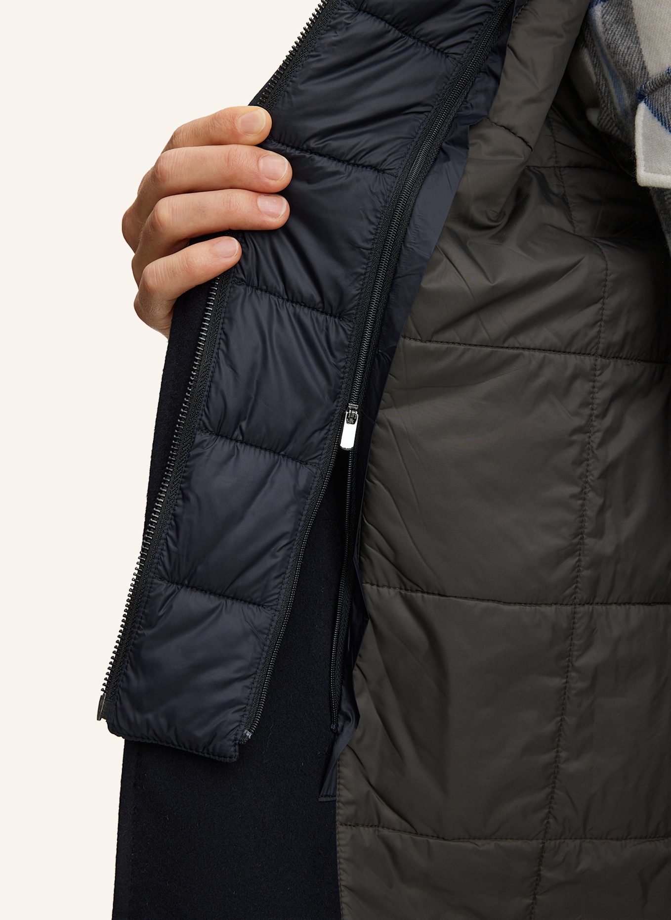 windsor. Mantel: DUNKELBLAU