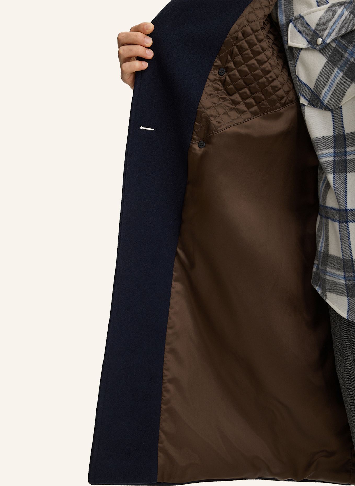 windsor. Mantel: DUNKELBLAU