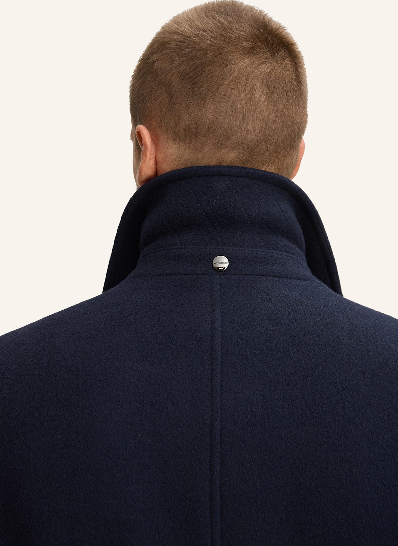 windsor. Mantel: DUNKELBLAU
