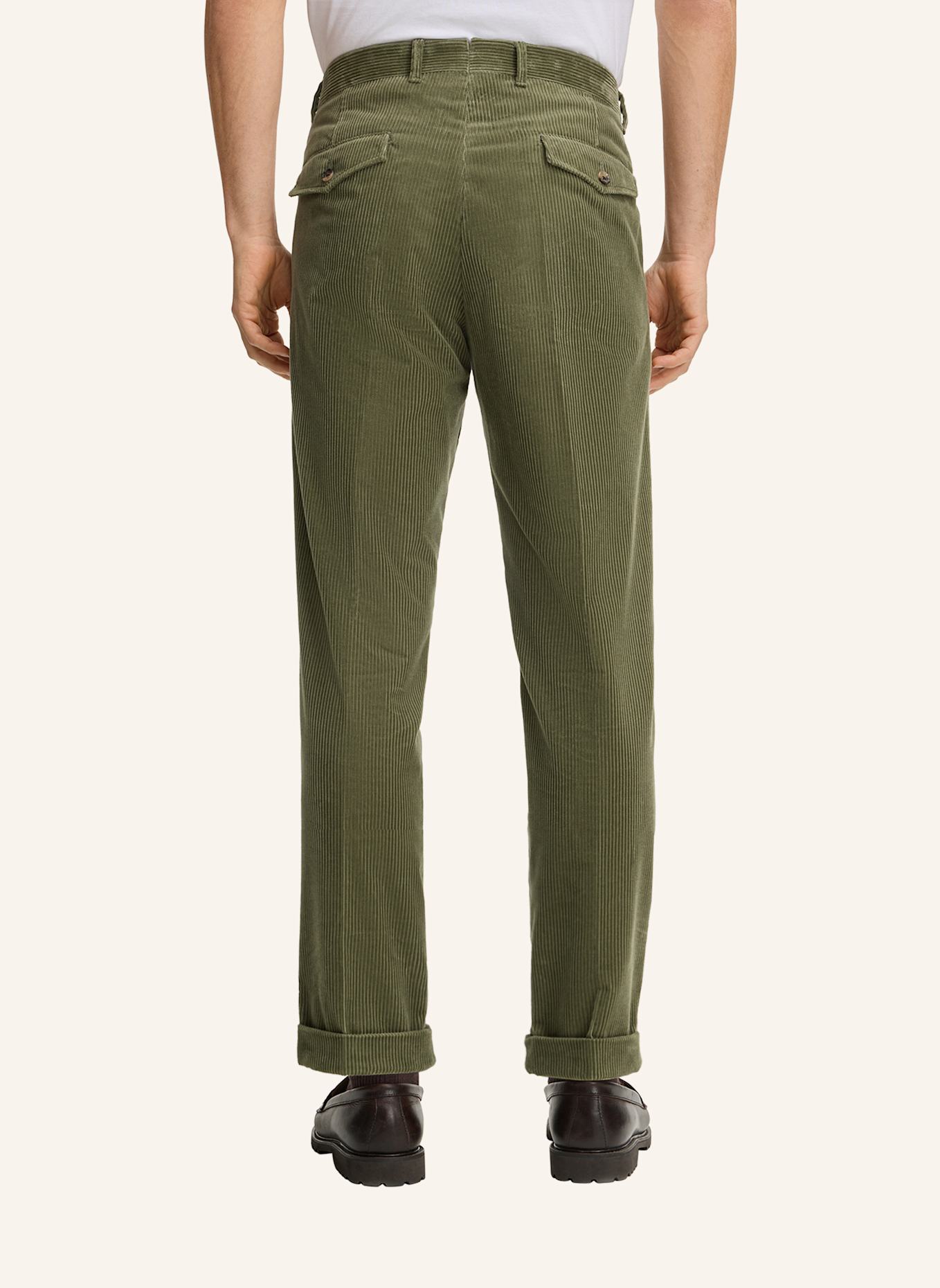 windsor. Bundfaltenhose Shaped Fit: GRÜN