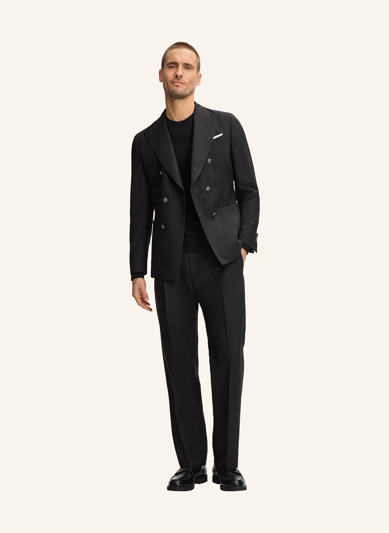 windsor. Anzughose: SCHWARZ