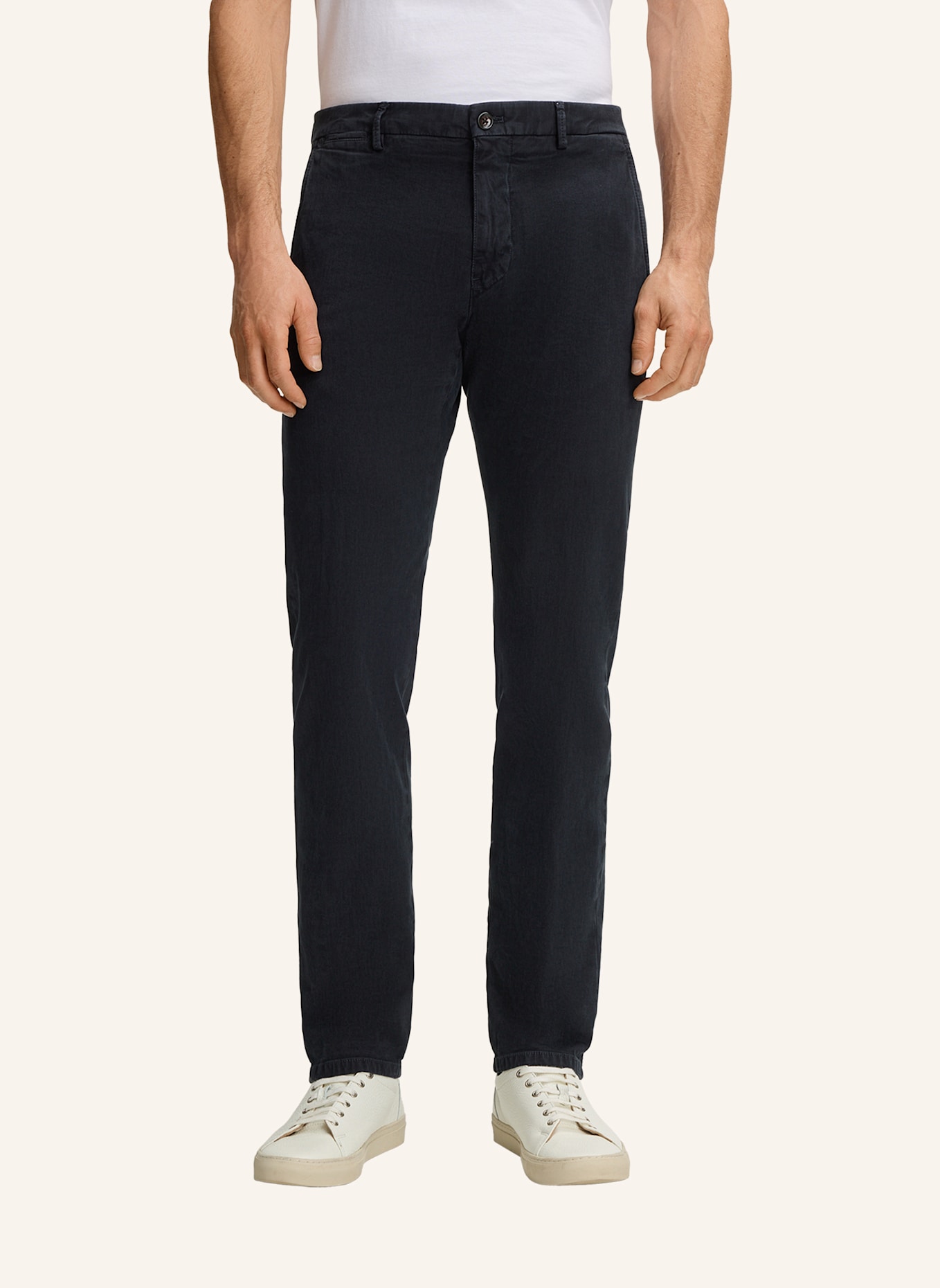 windsor. Chino Slim Fit: DUNKELBLAU