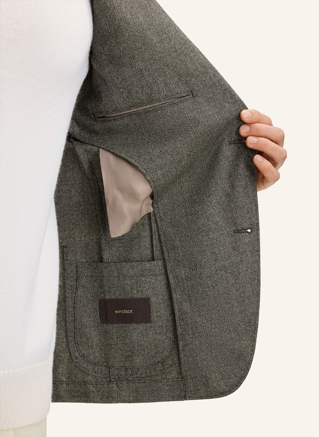 windsor. Sakko: GRÜN