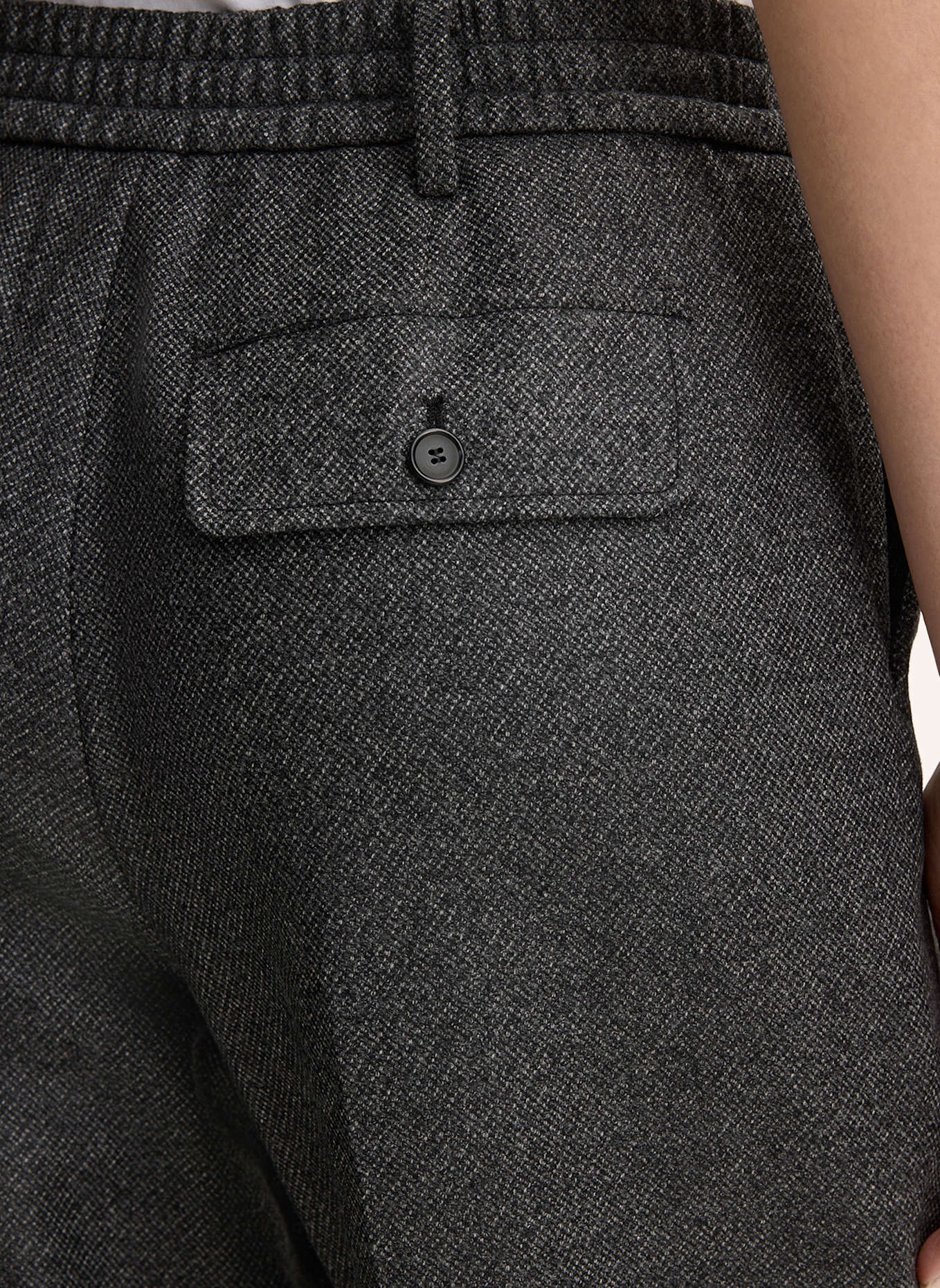 windsor. Bundfaltenhose: GRAU