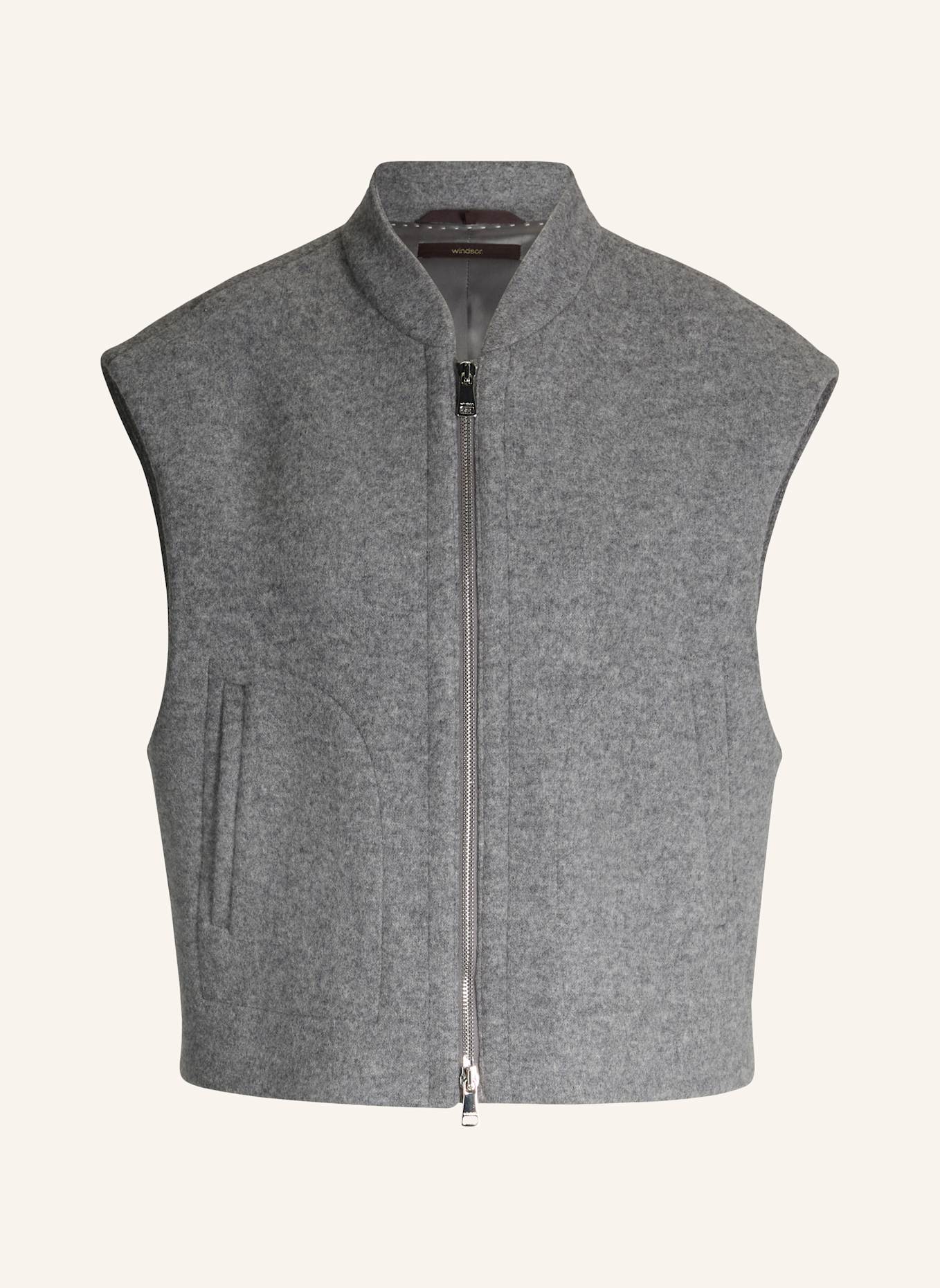 windsor. Weste: GRAU