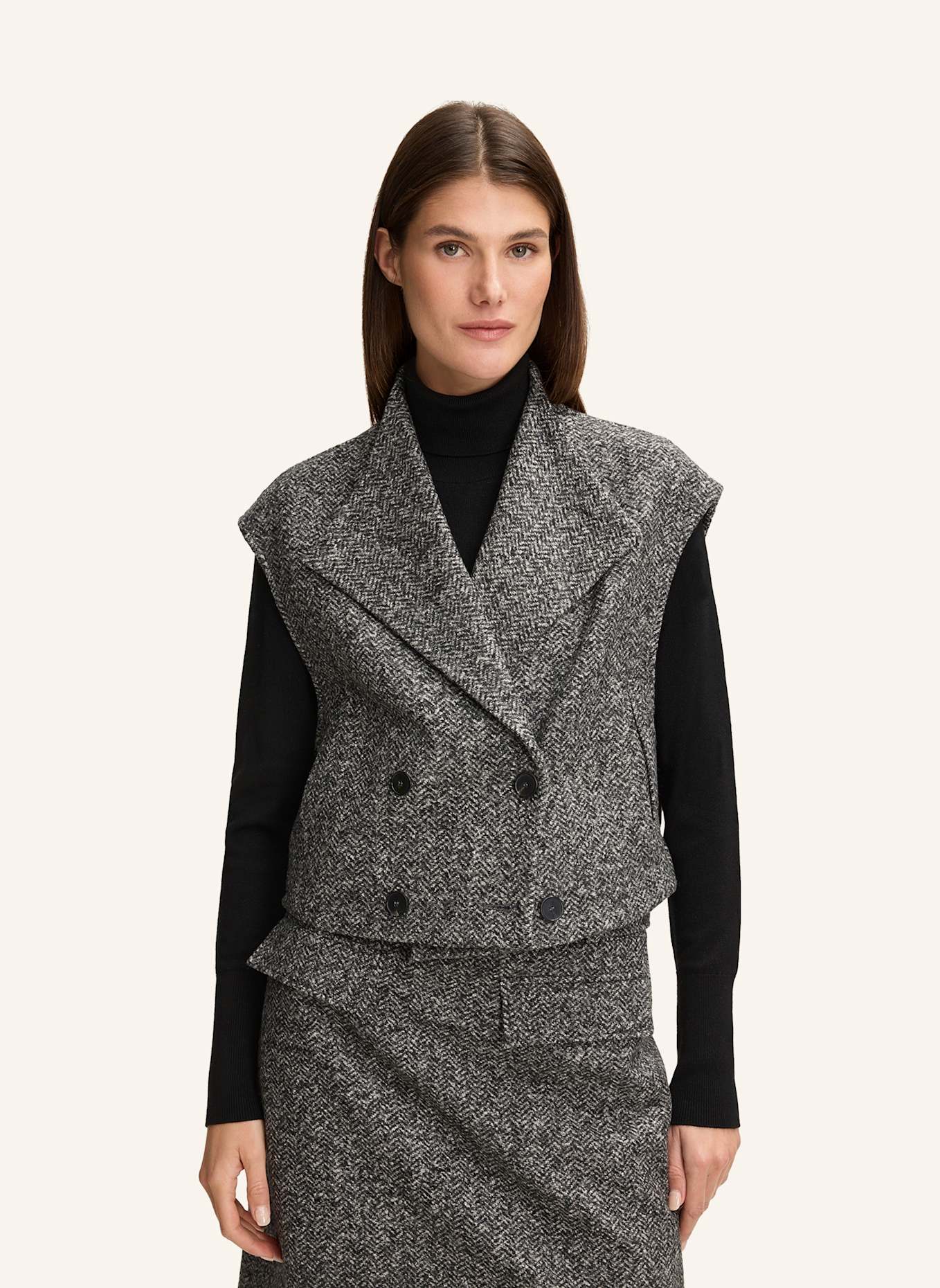 windsor. Weste: GRAU