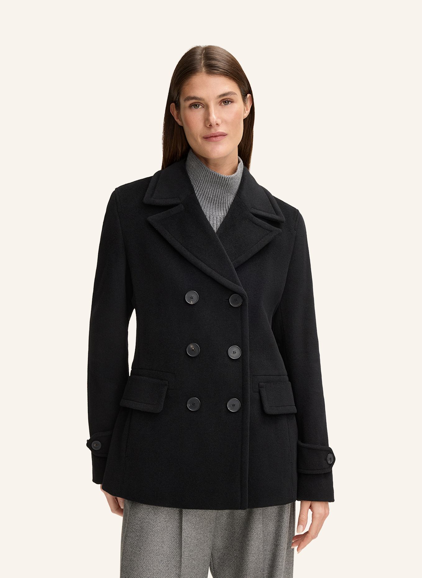 windsor. Cabanjacke: SCHWARZ