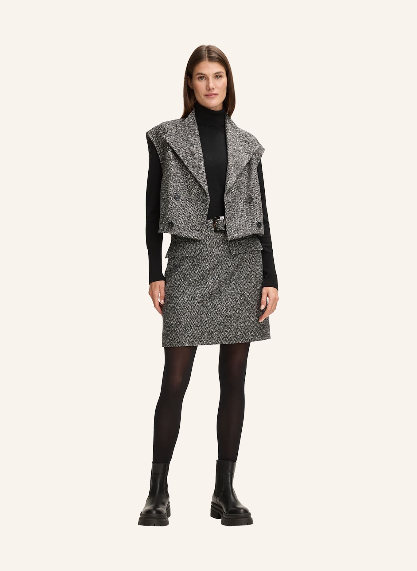 windsor. Weste: GRAU