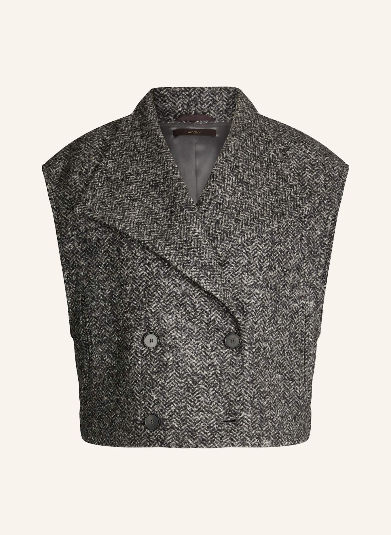 windsor. Weste: GRAU