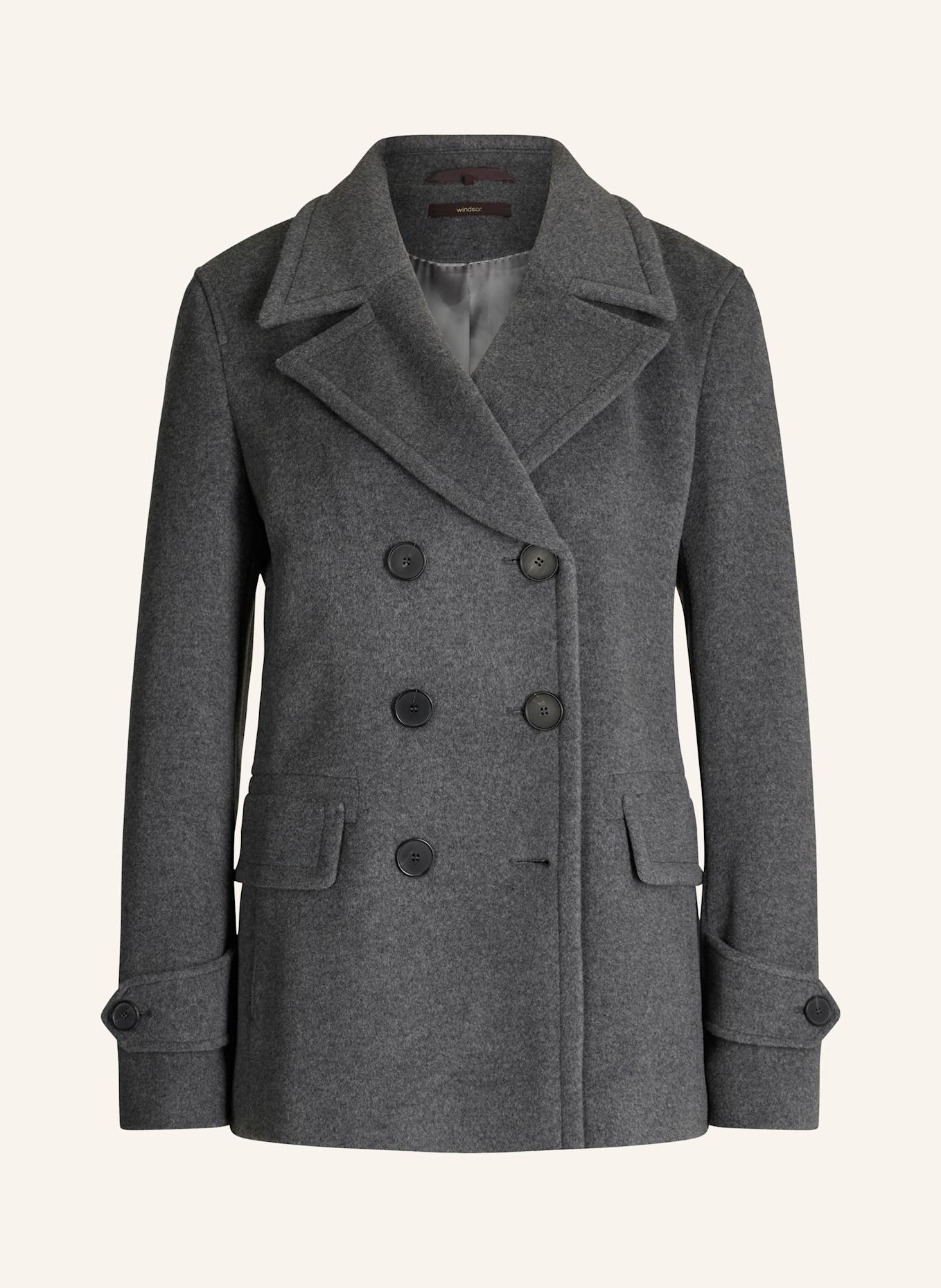 windsor. Cabanjacke: GRAU