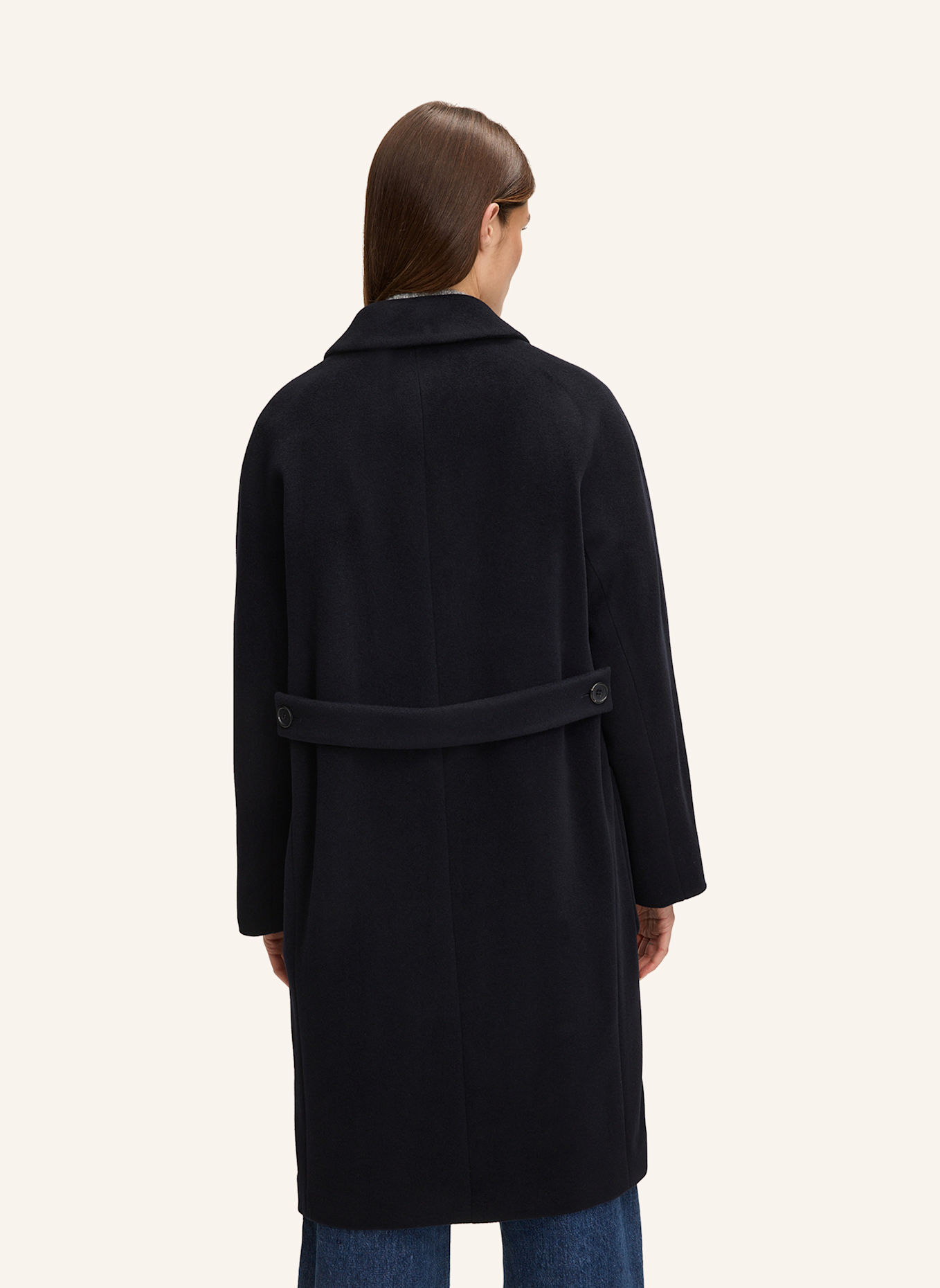 windsor. Wollmantel: DUNKELBLAU